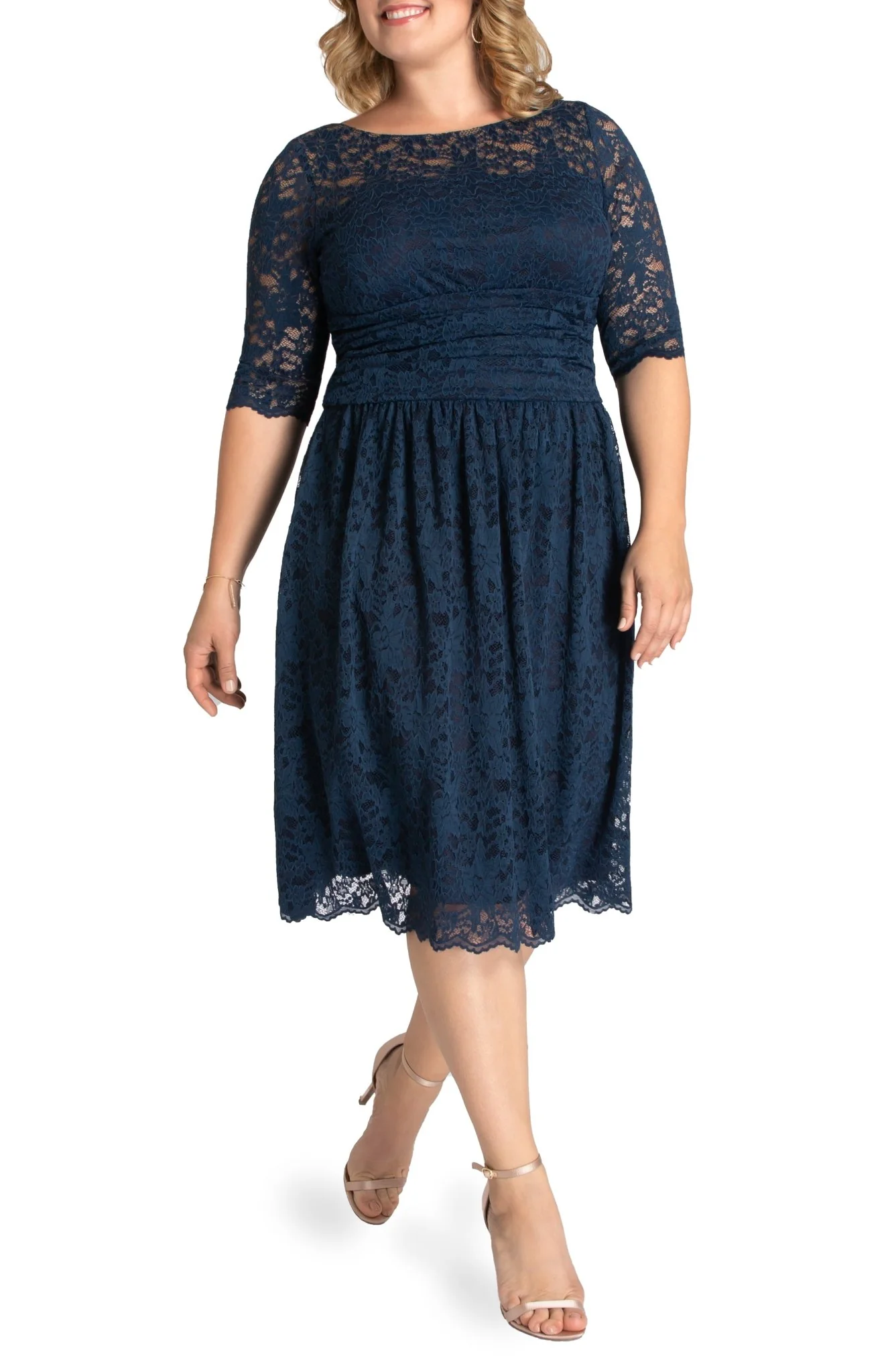 Luna Lace Dress - Plus - Image 5