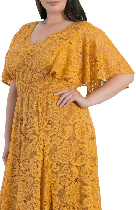 Camille Lace Cocktail Dress - Plus - Image 19