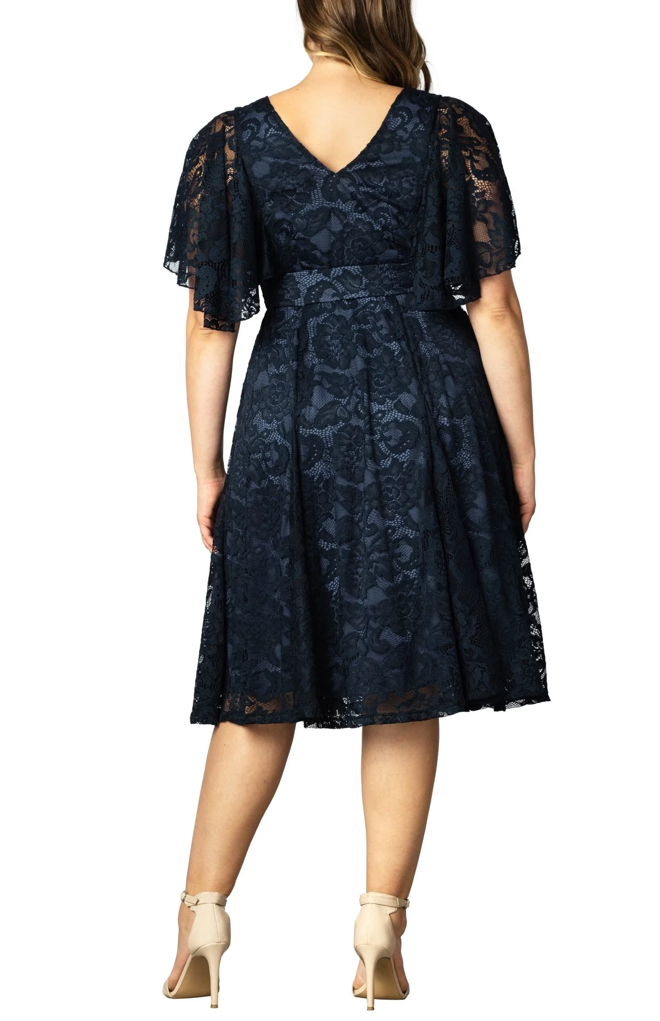 Camille Lace Cocktail Dress - Plus - Image 5