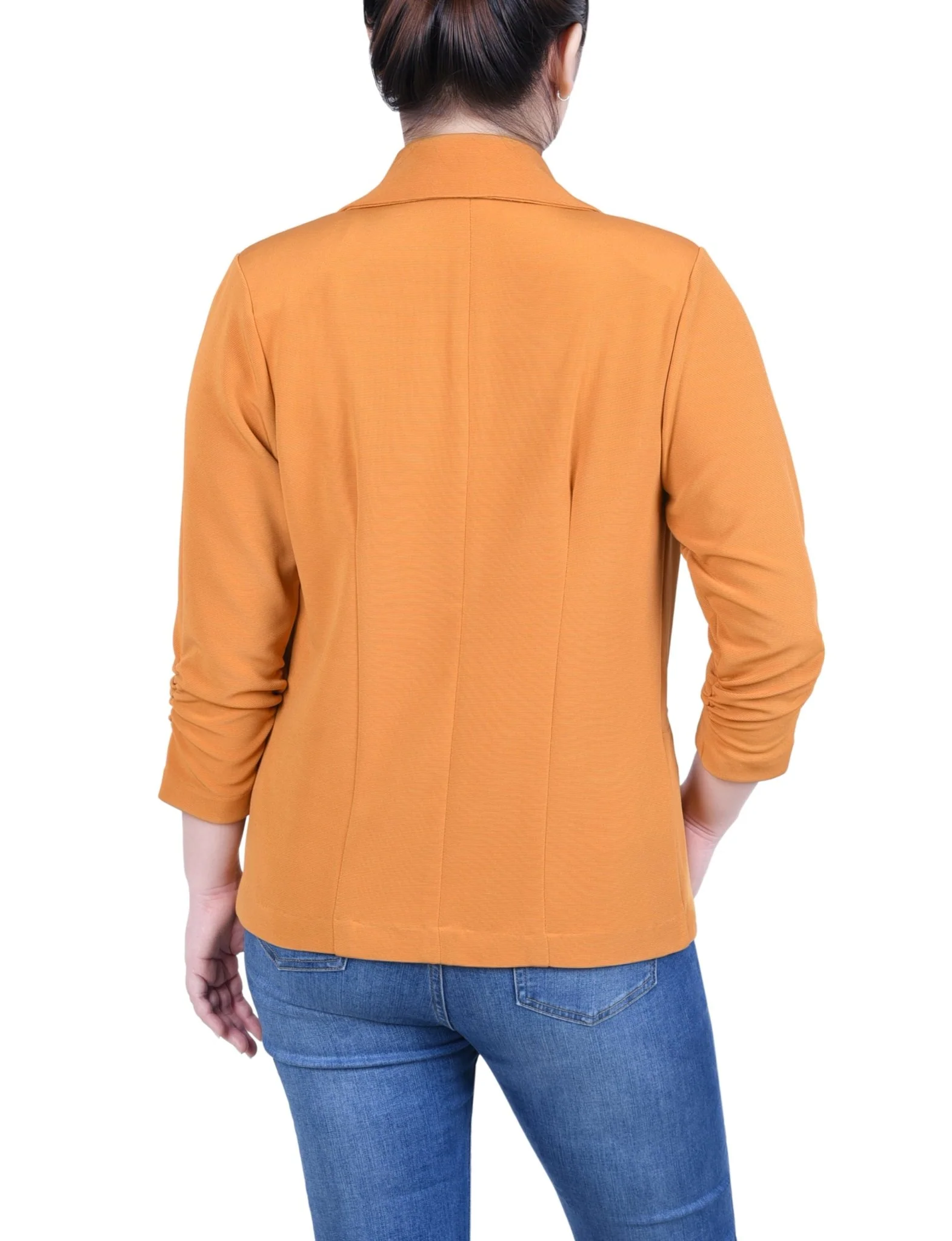 3/4 Sleeve Length Knit Ottoman Jacket - Petite - Image 12