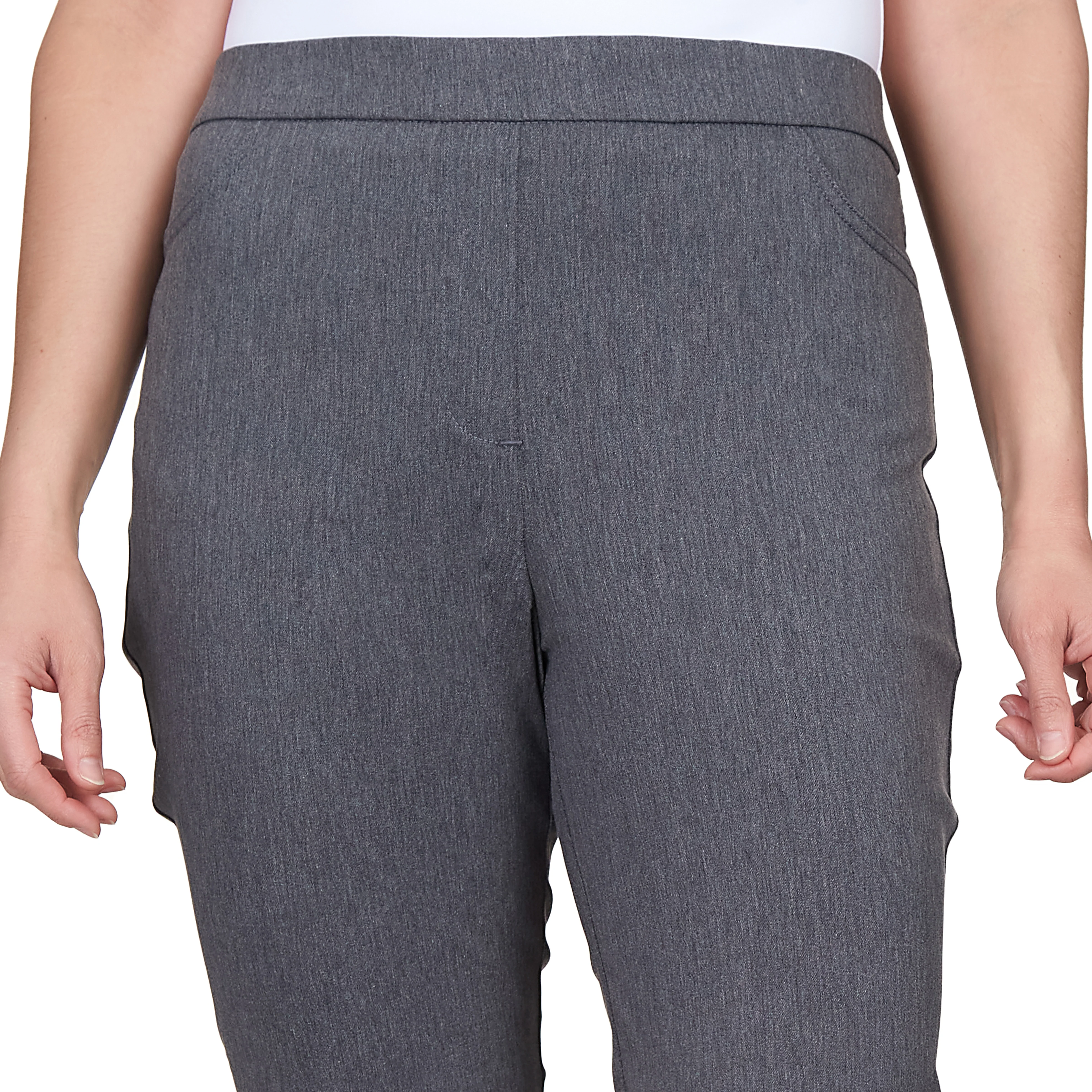 Alfred Dunner Classic Allure Fit Proportioned Pant with Elastic Comfort Waistband Average Length - Image 17