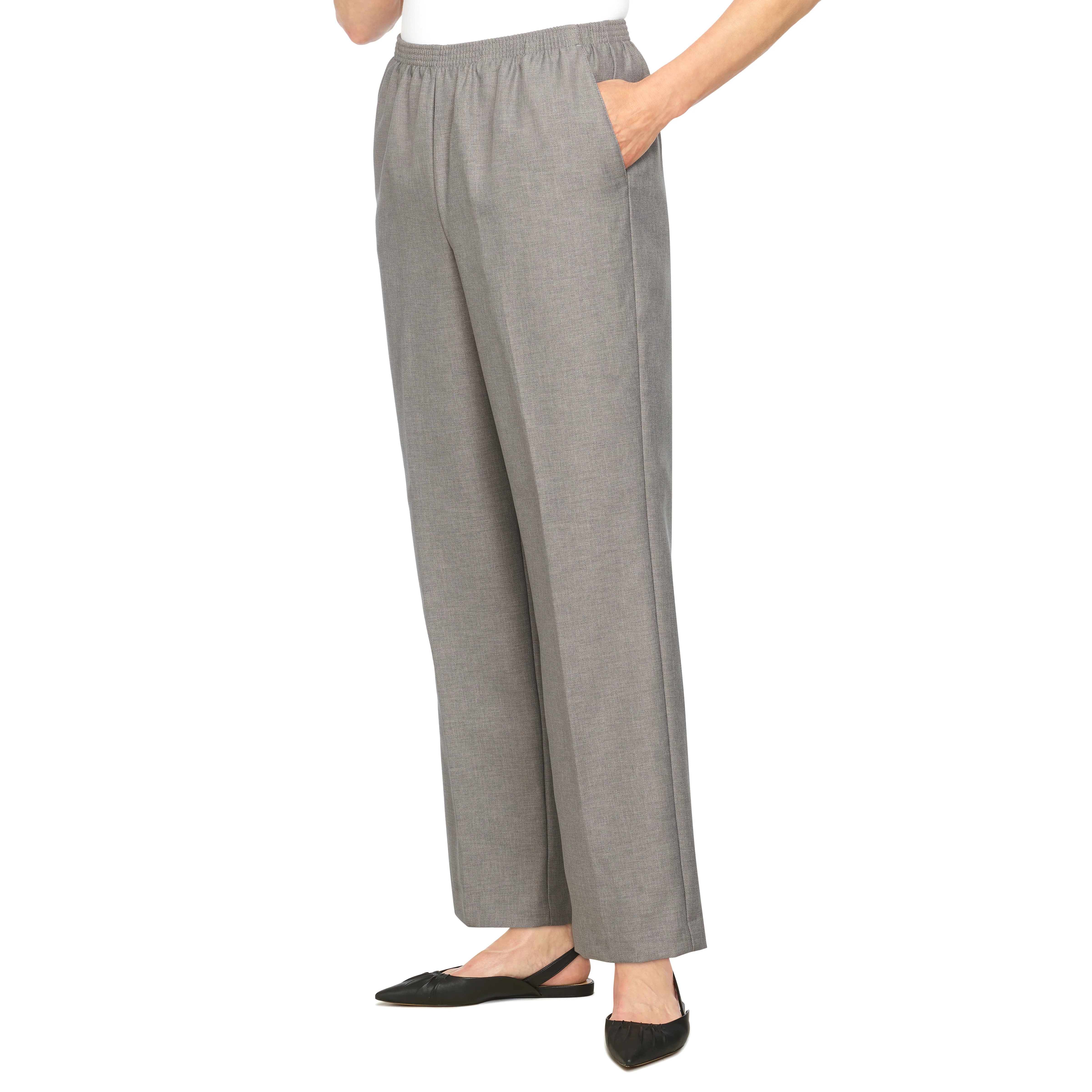 Alfred Dunner Classic Proportioned Pant Average Length - Image 15