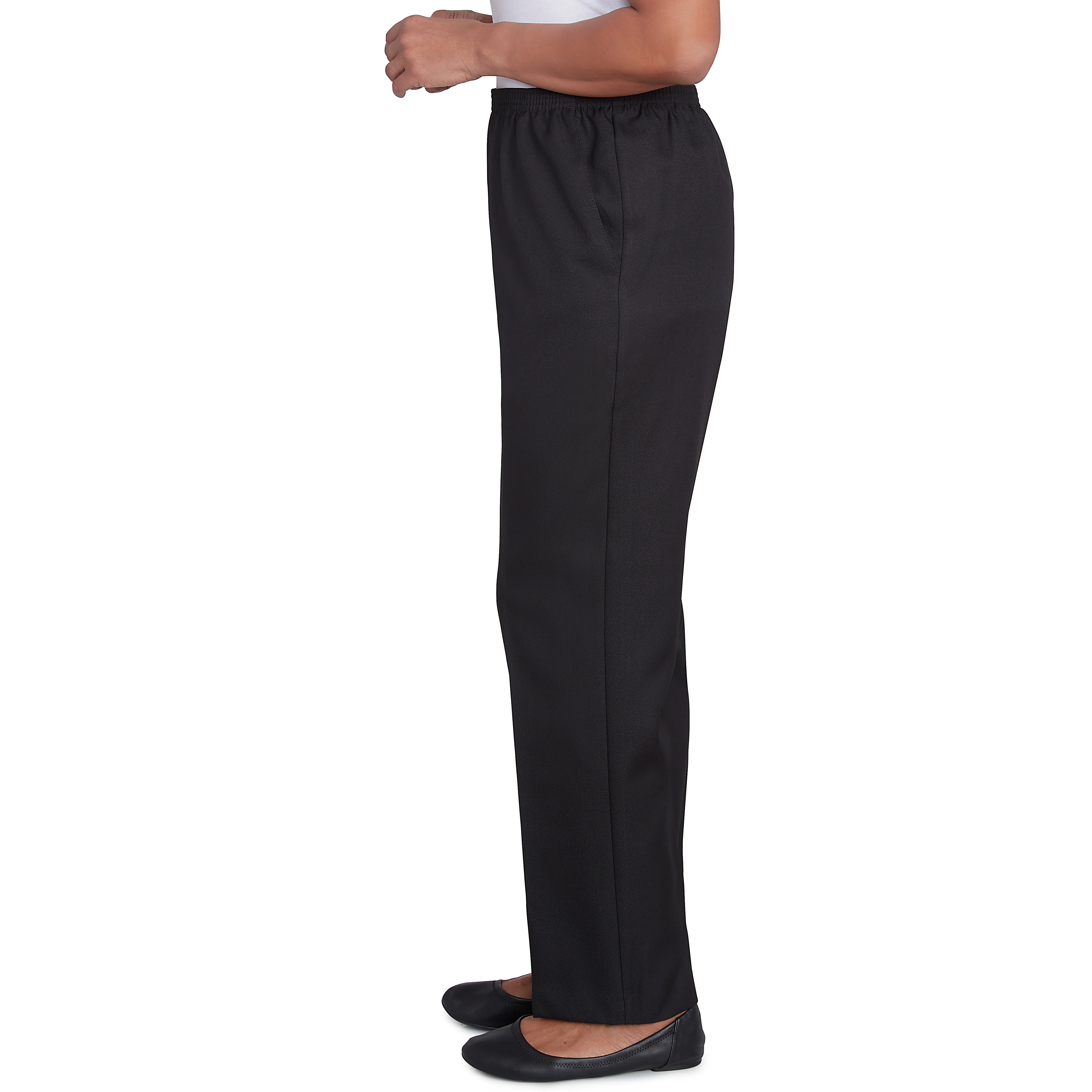 Alfred Dunner Classic Proportioned Pant Average Length - Image 4