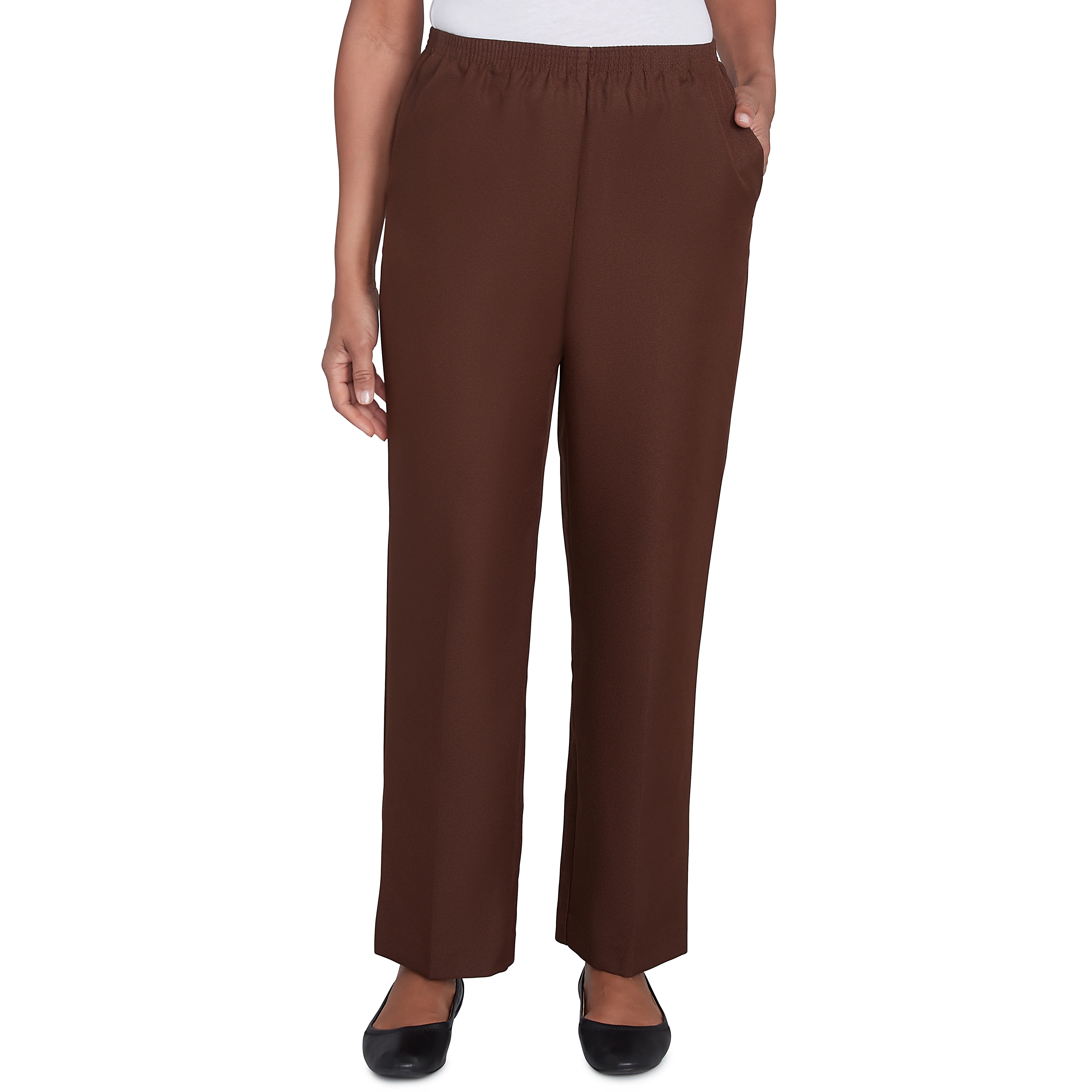 Alfred Dunner Classic Proportioned Pant Average Length - Image 7