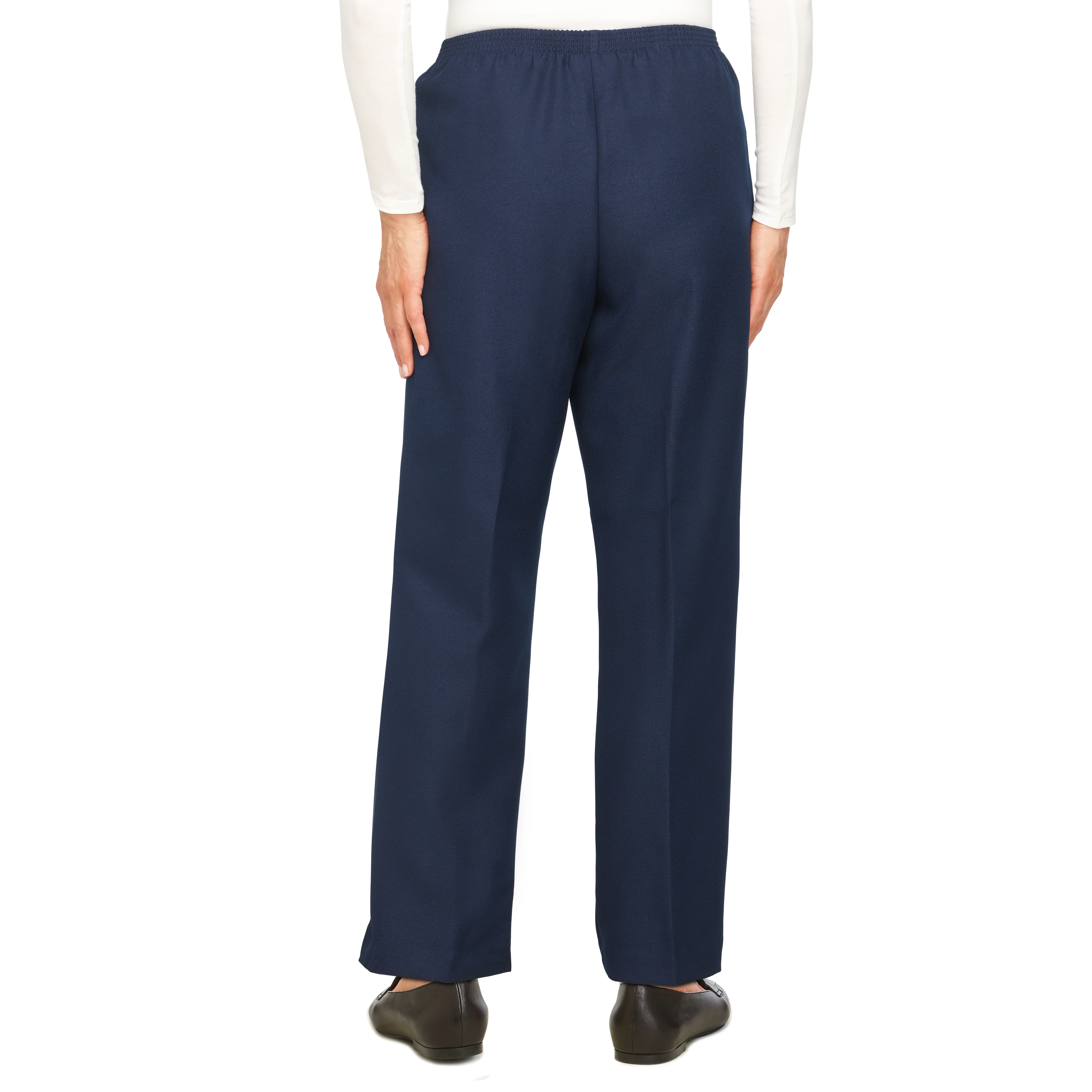Alfred Dunner Classic Proportioned Pant Average Length- Petite - Image 17