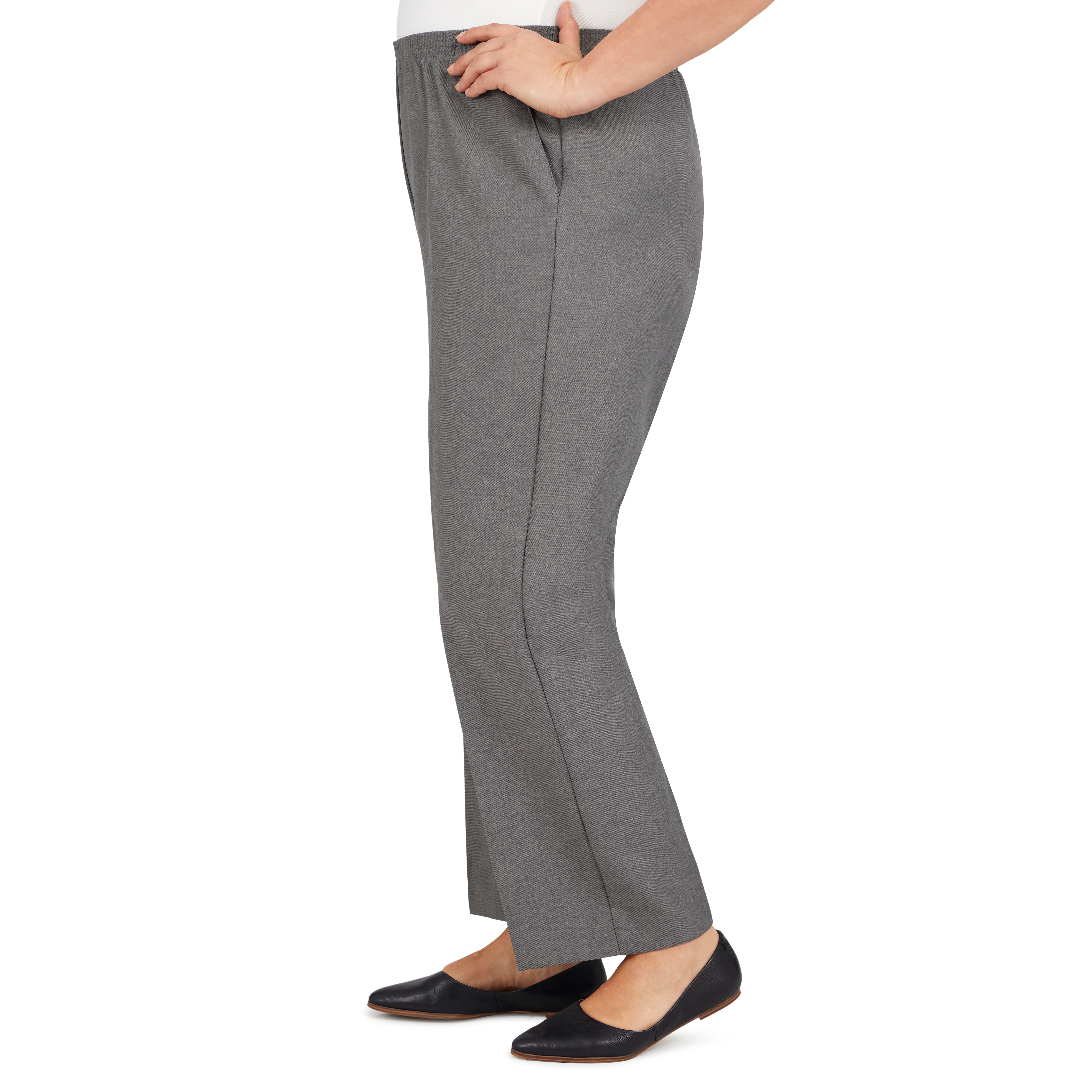Alfred Dunner Classic Proportioned Pant Average Length - Plus - Image 16