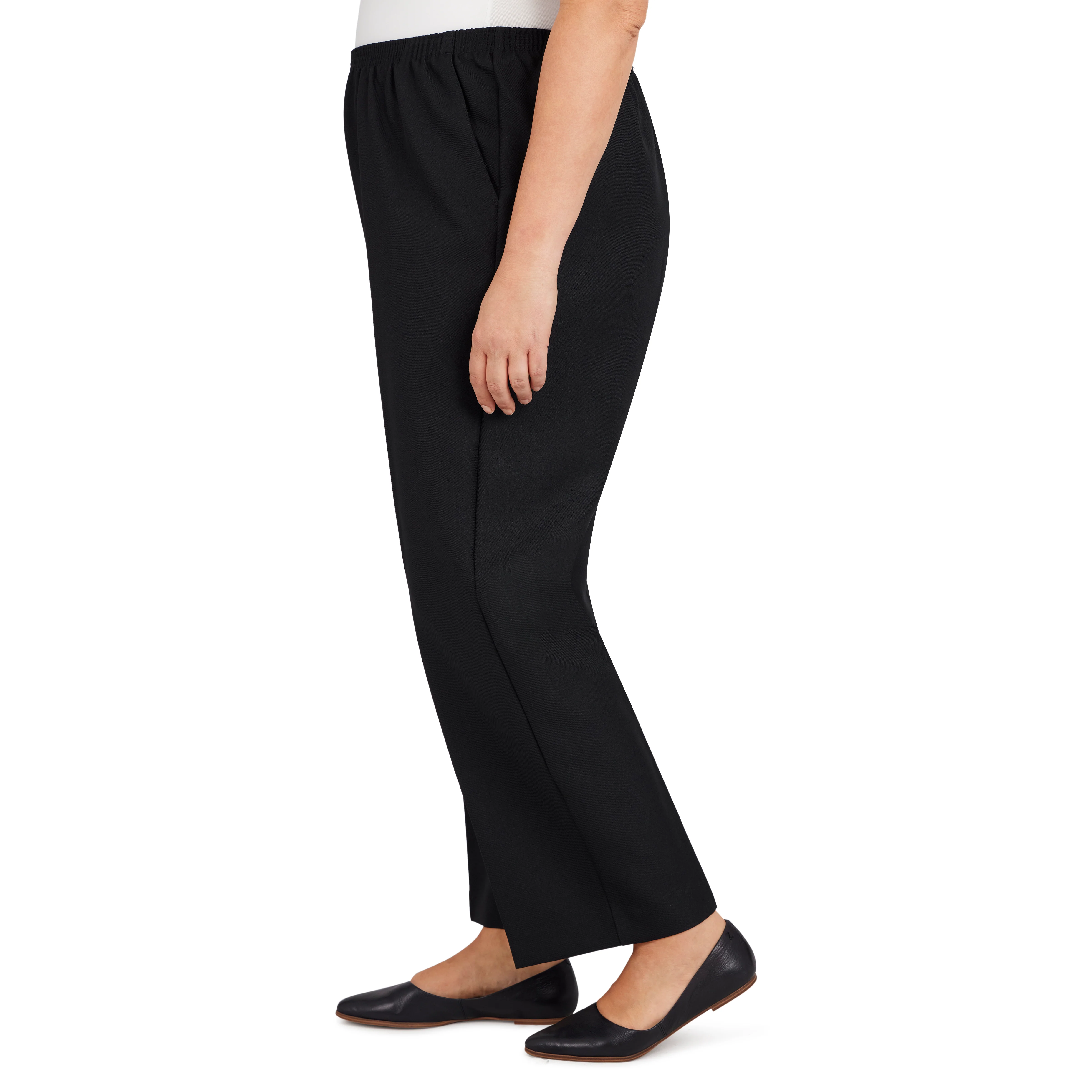 Alfred Dunner Classic Proportioned Pant Average Length - Plus - Image 4