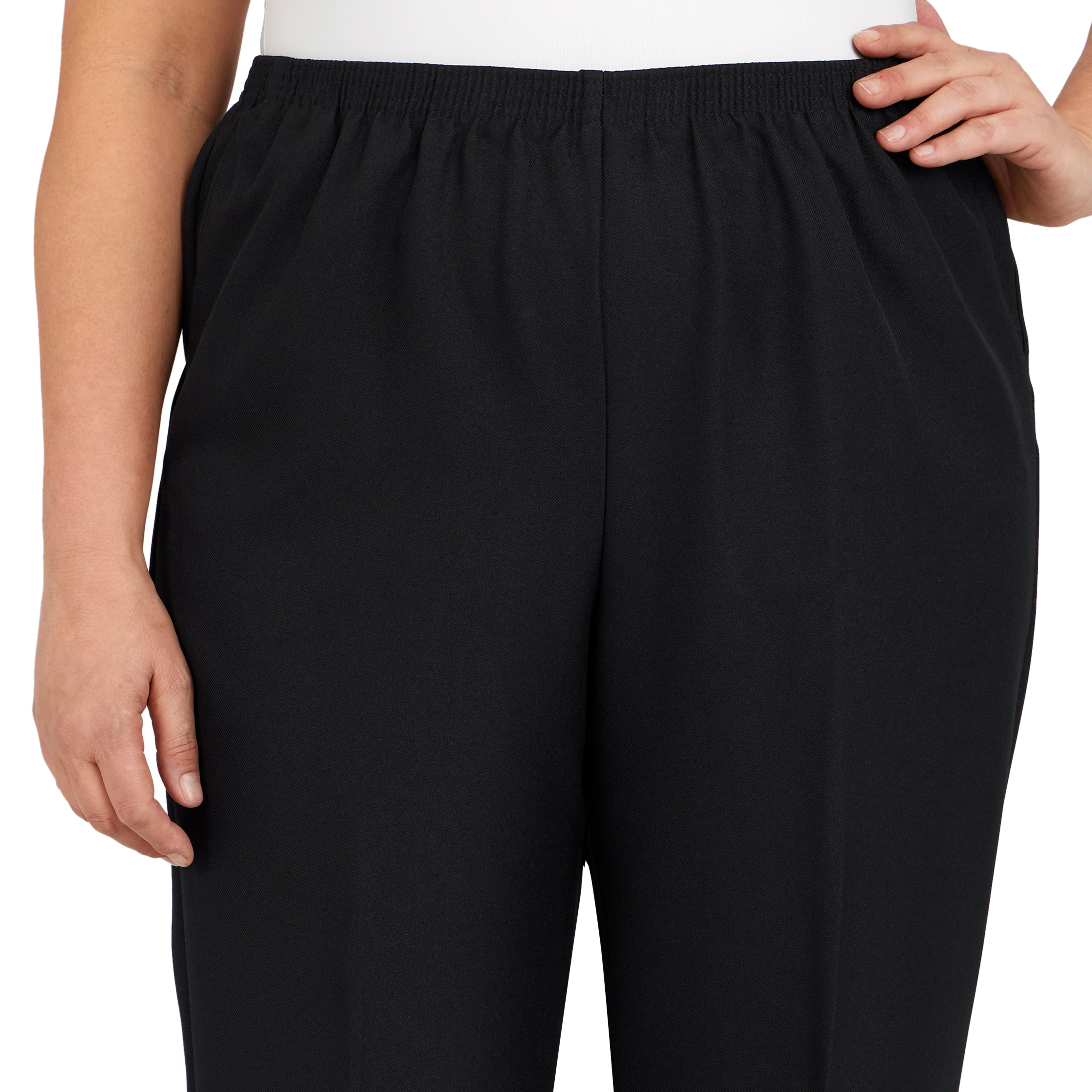 Alfred Dunner Classic Proportioned Pant Average Length - Plus - Image 5