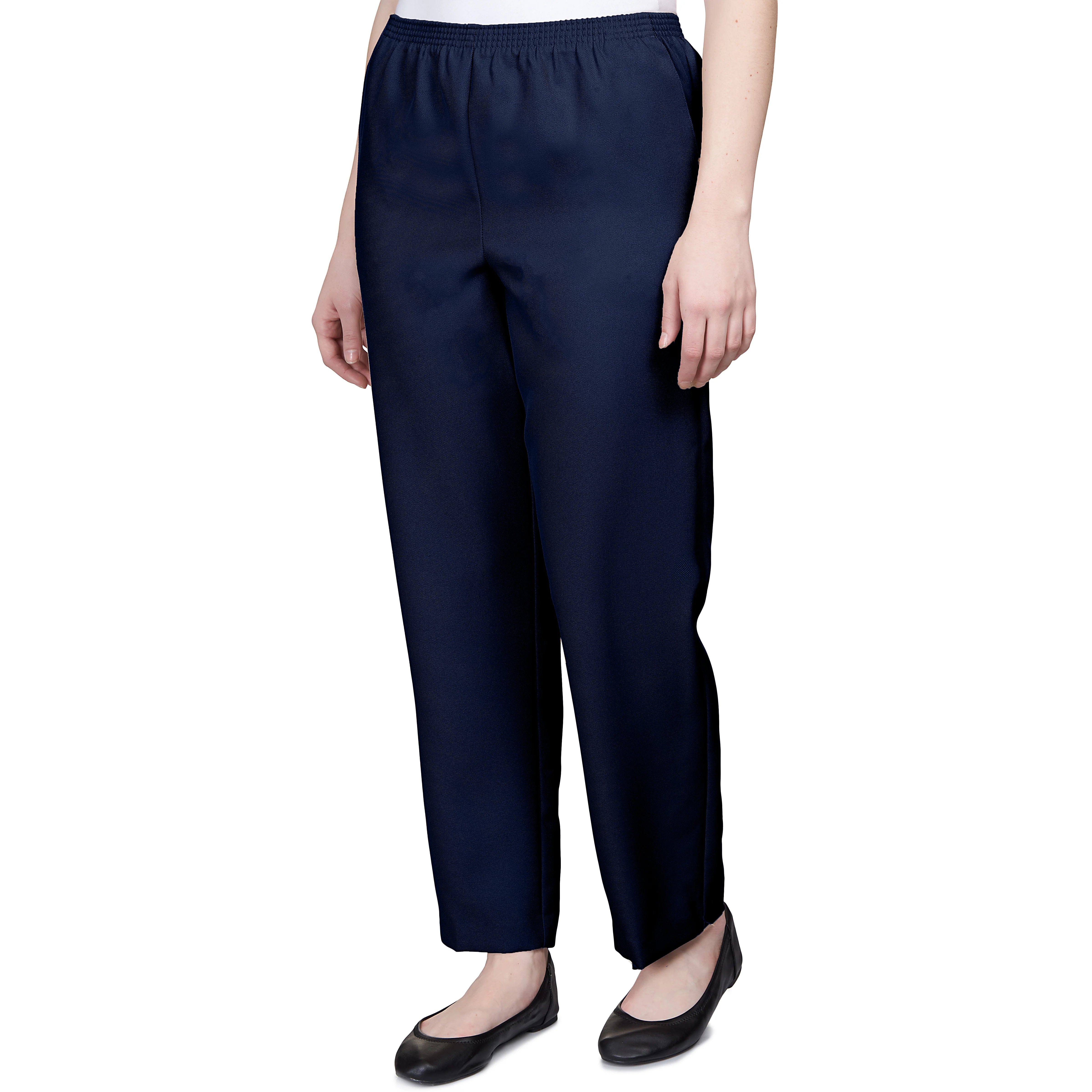 Alfred Dunner Classic Proportioned Pant Short Length - Image 17