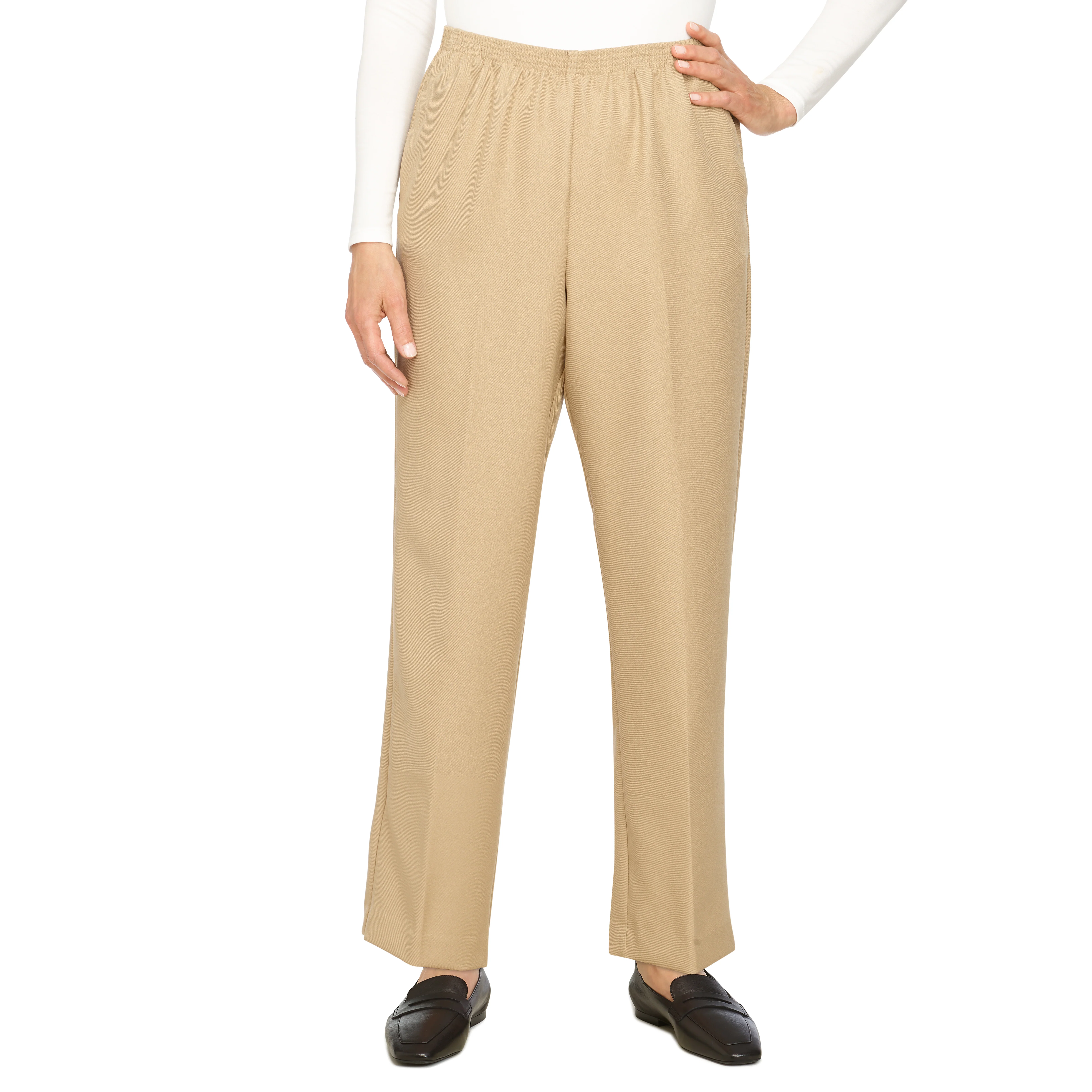 Alfred Dunner Classic Proportioned Pant Short Length - Image 19