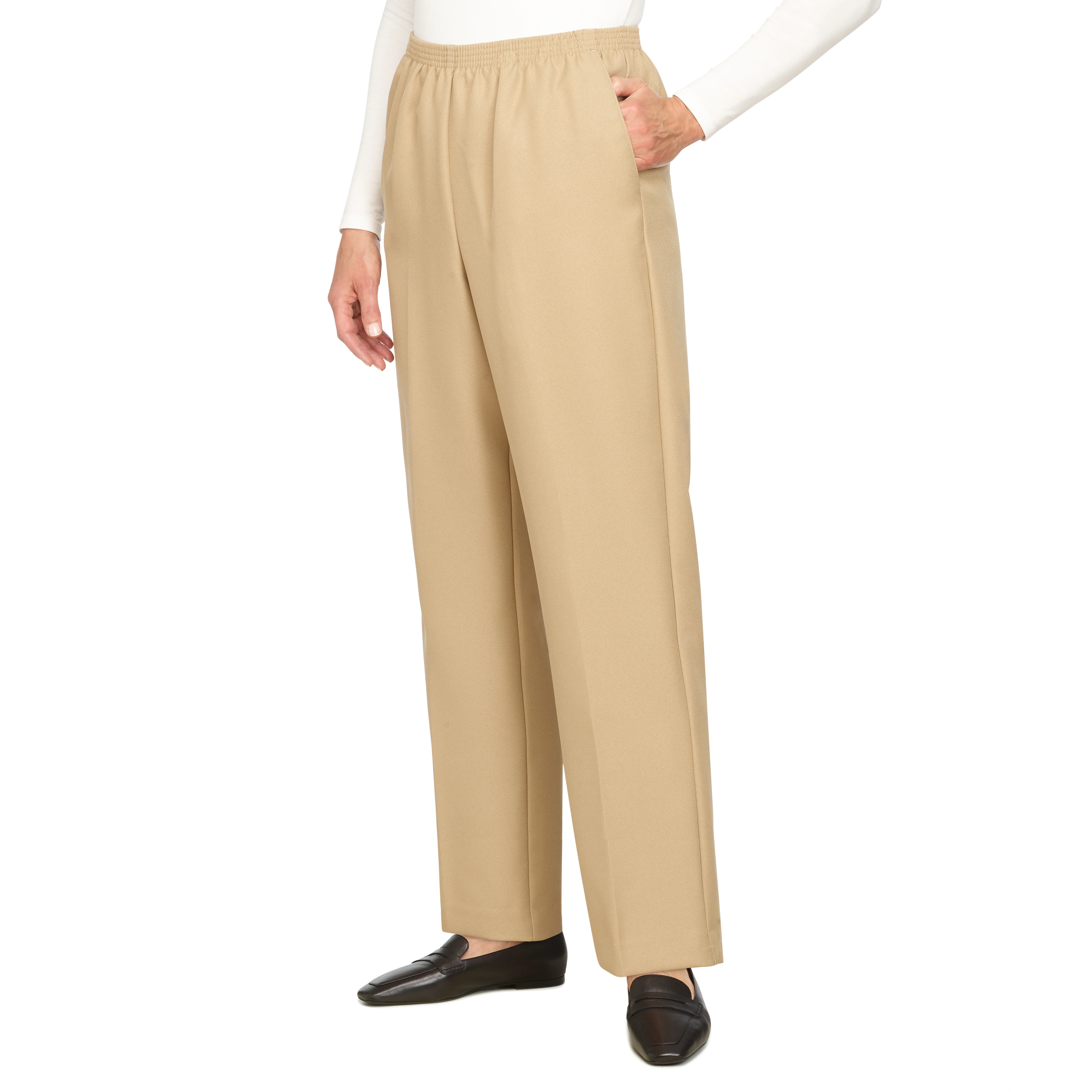 Alfred Dunner Classic Proportioned Pant Short Length - Image 21