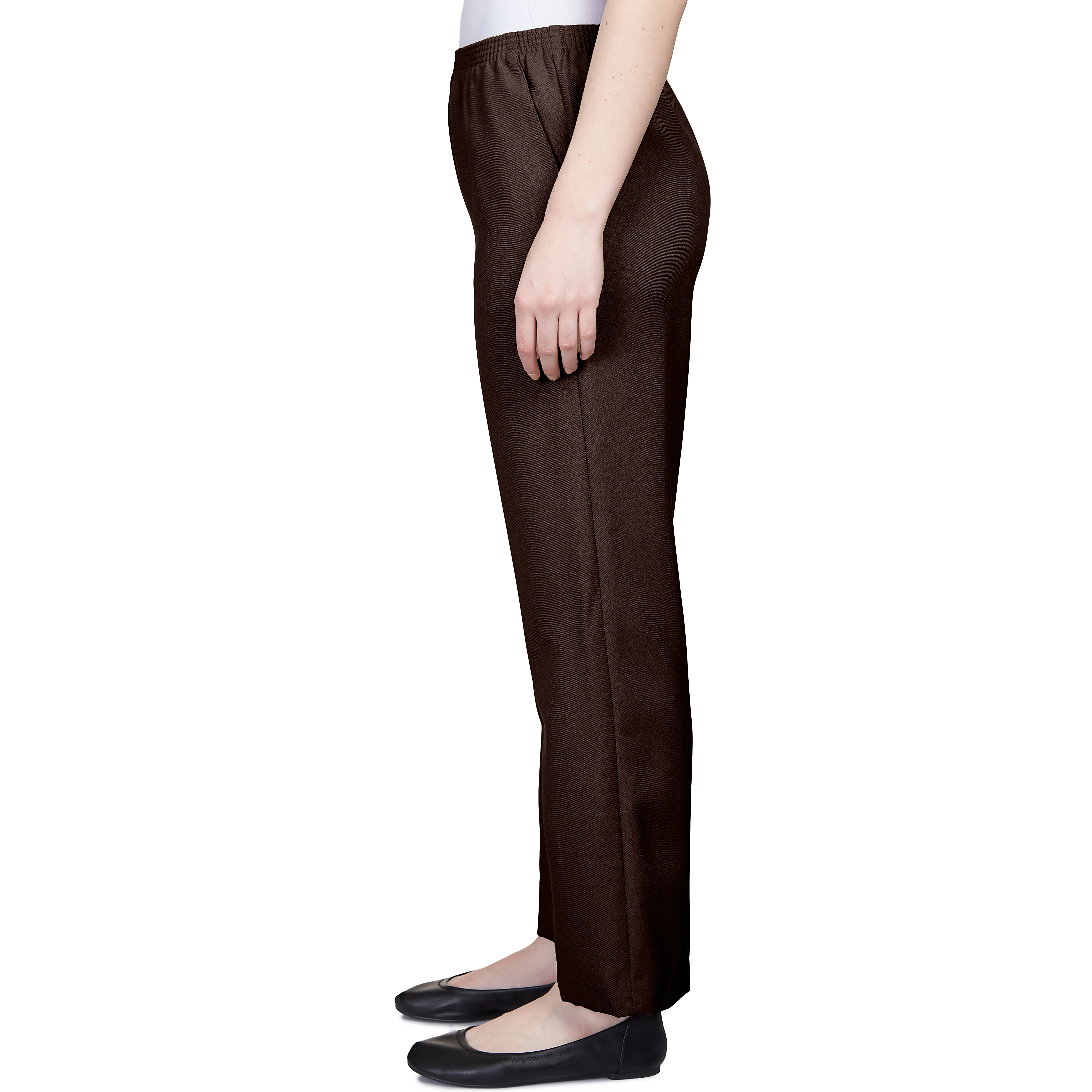 Alfred Dunner Classic Proportioned Pant Short Length - Image 4