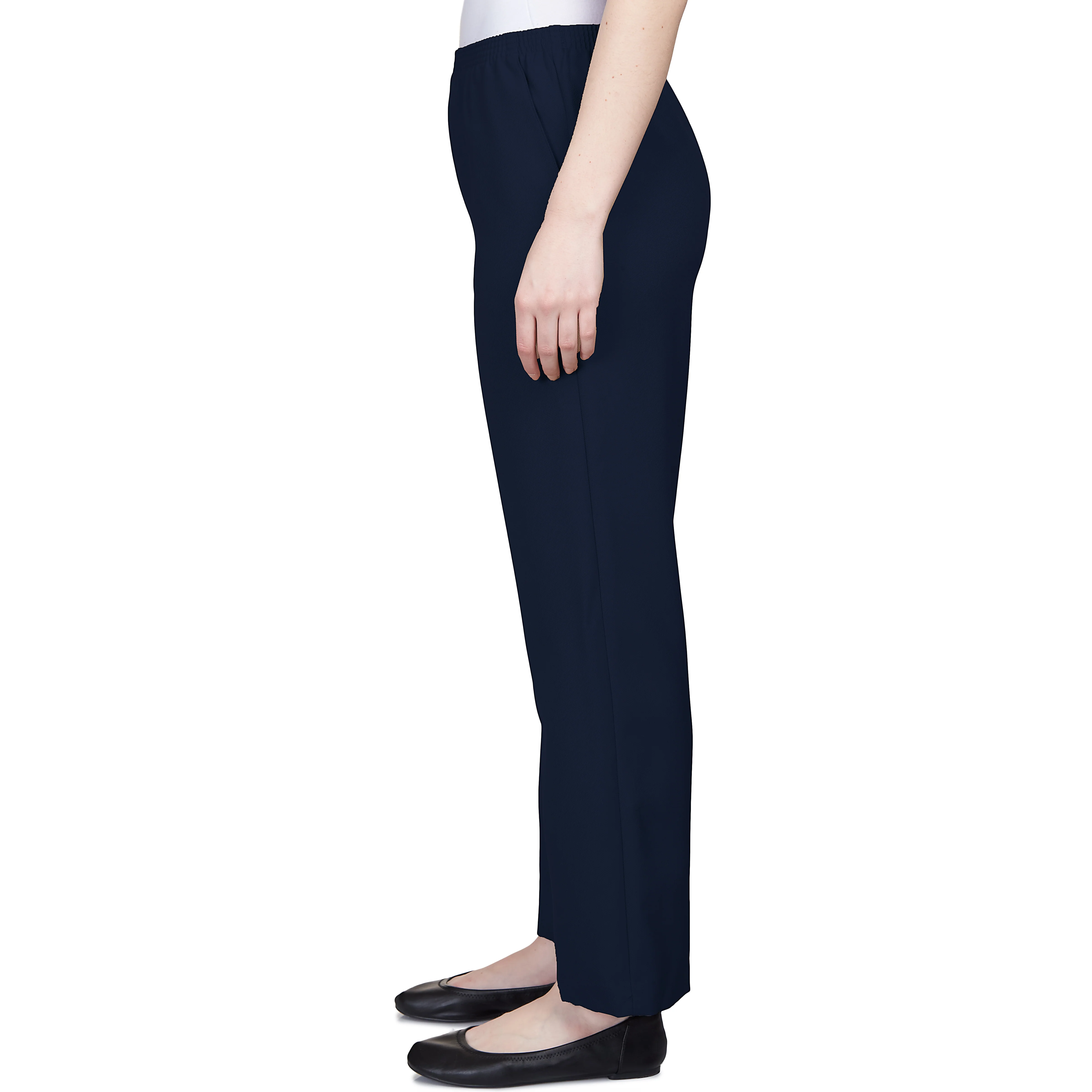 Alfred Dunner Classic Proportioned Pant Short Length- Petite - Image 19