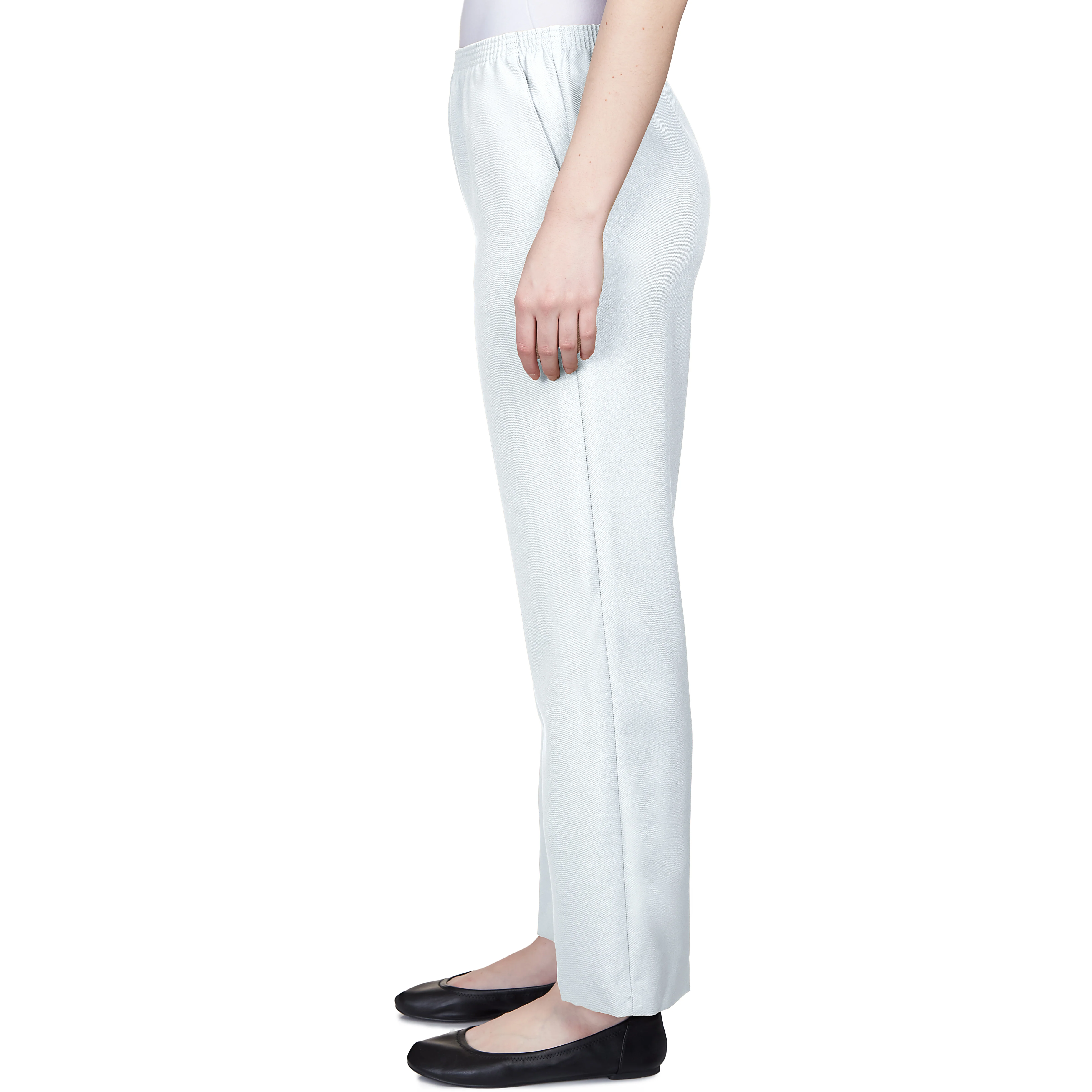 Alfred Dunner Classic Proportioned Pant Short Length- Petite - Image 29