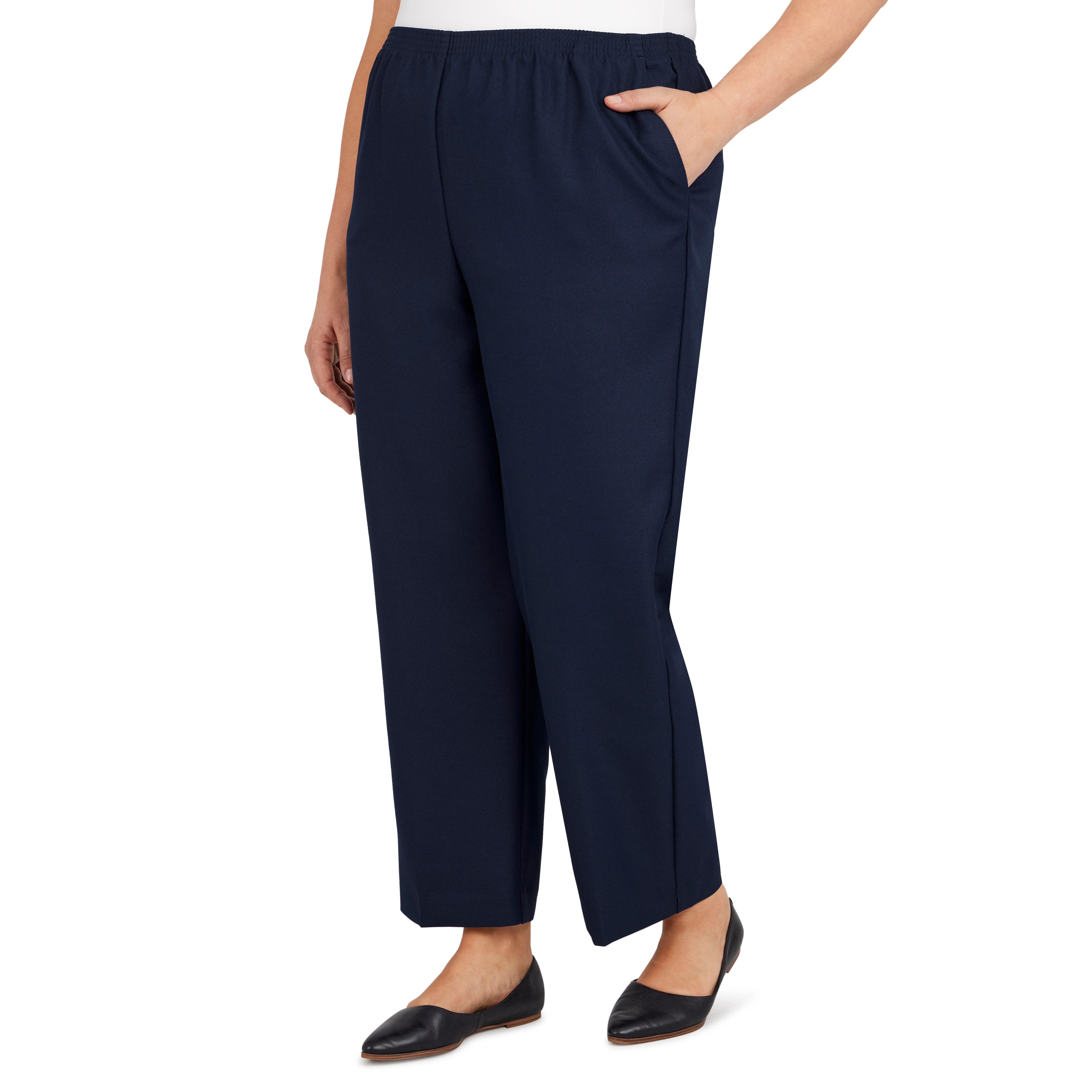 Alfred Dunner Classic Proportioned Pant Short Length - Plus - Image 21