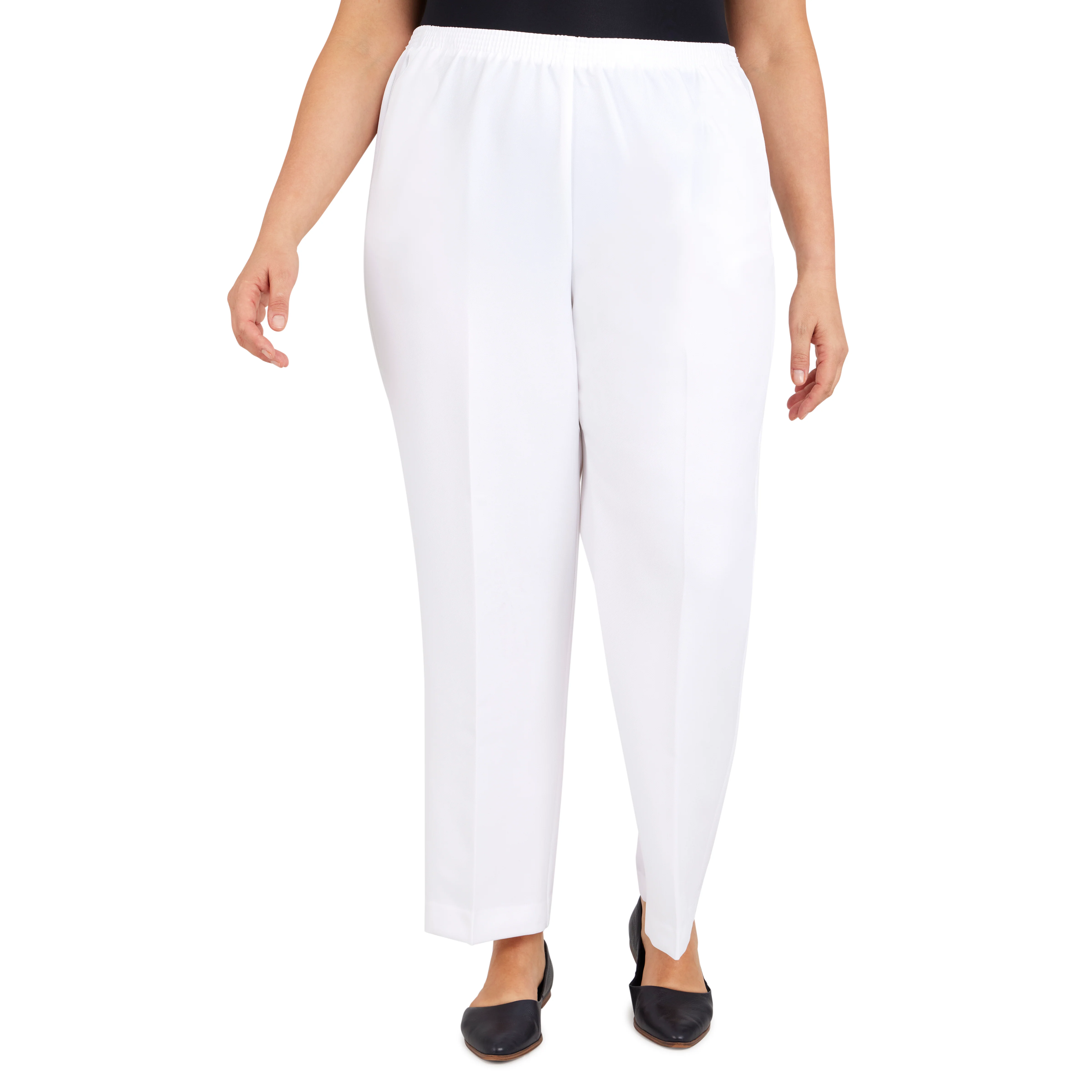 Alfred Dunner Classic Proportioned Pant Short Length - Plus - Image 31