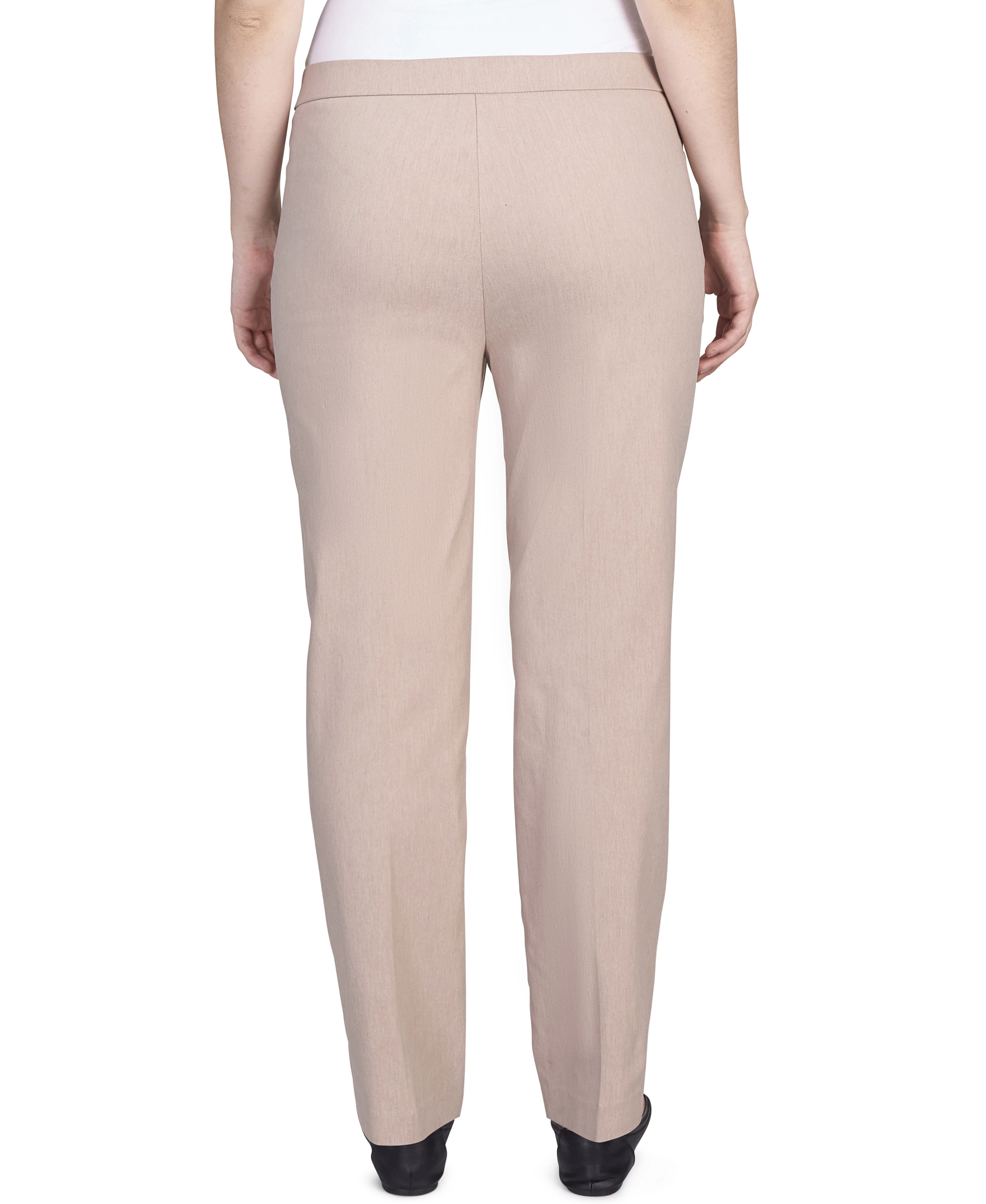 Alfred Dunner Petite Classic Allure Fit Proportioned Pant with Elastic Comfort Waistband Short Length - Image 30