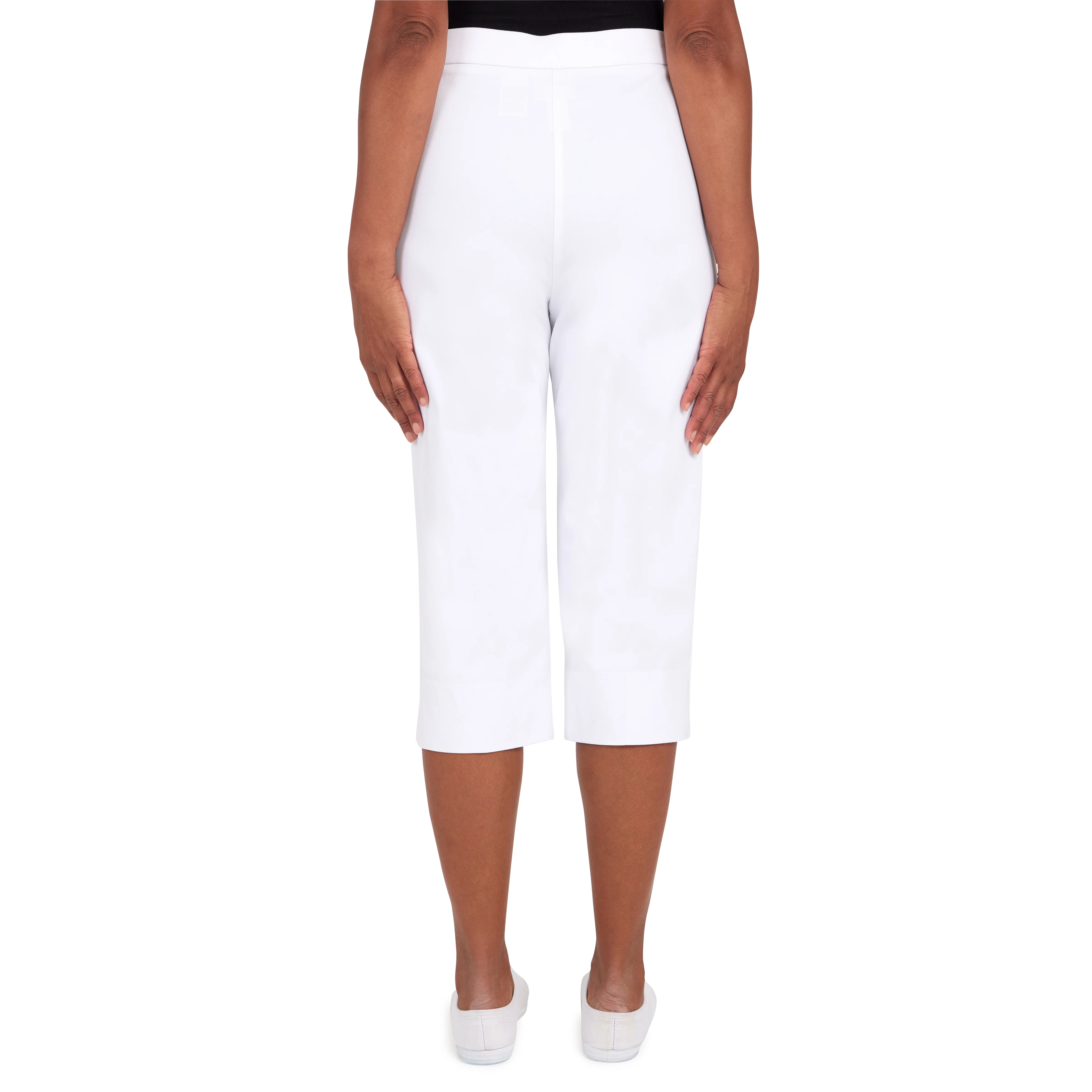 Alfred Dunner Women's Allure Stretch Clamdigger Pant - Image 14