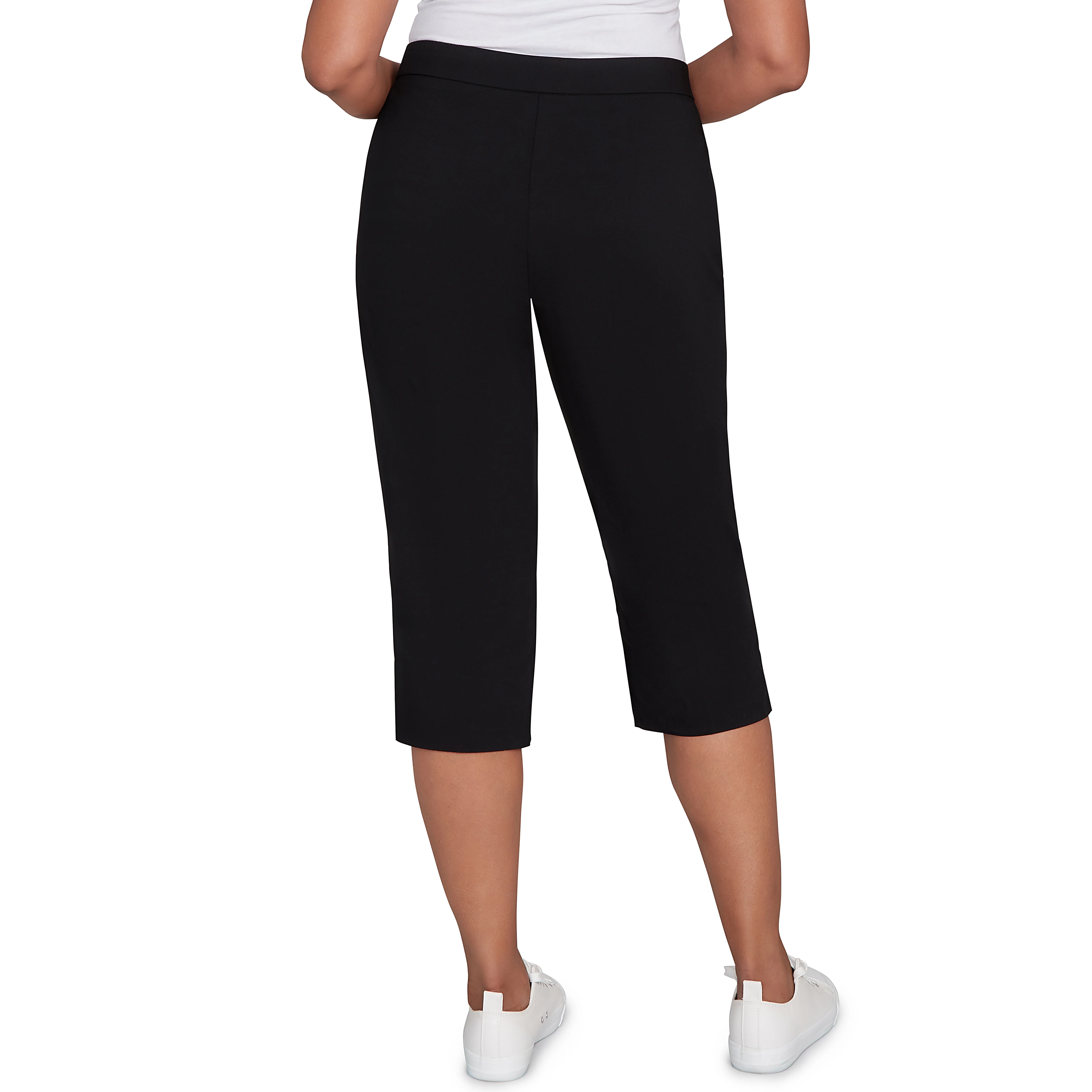 Alfred Dunner Women's Allure Stretch Clamdigger Pant - Image 2