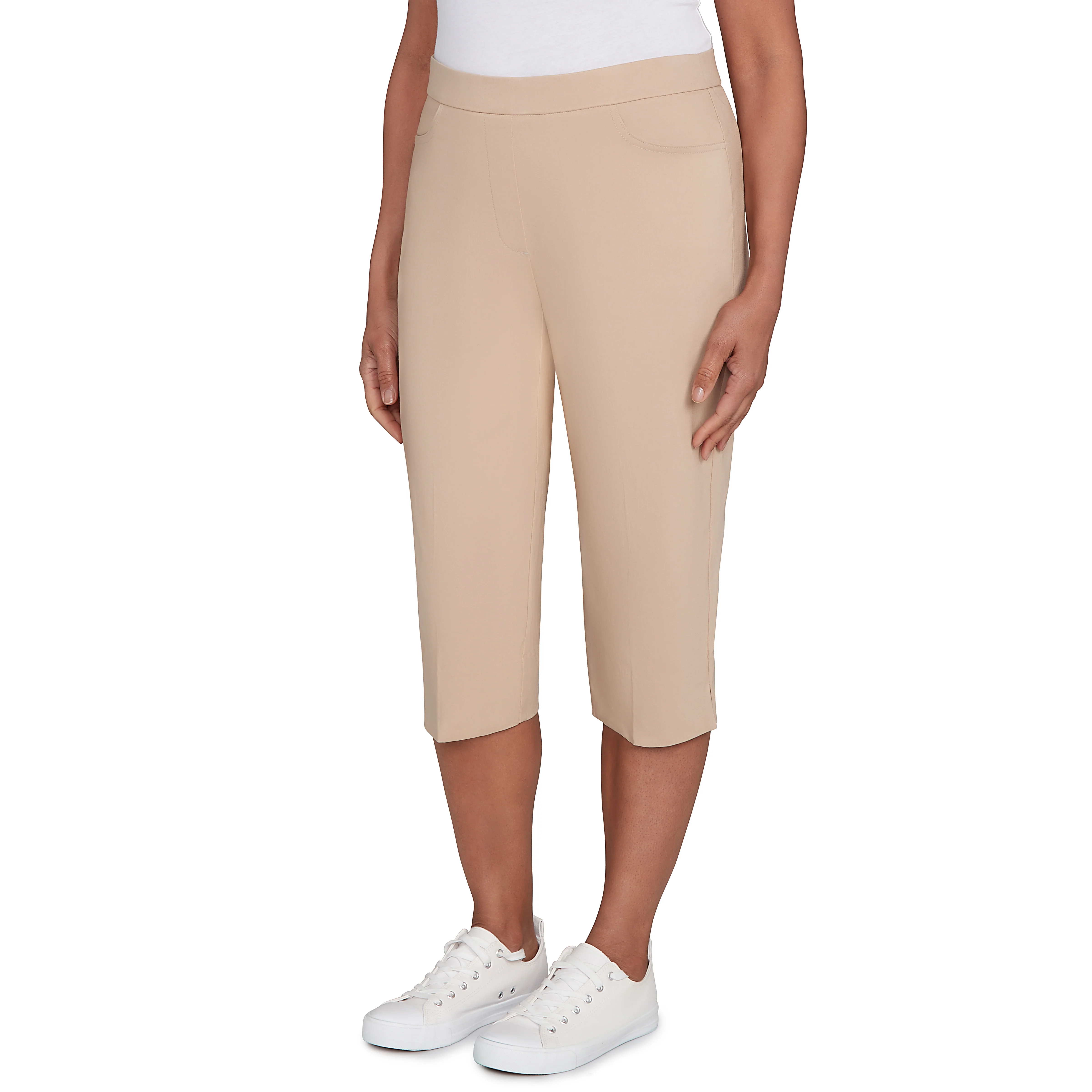 Alfred Dunner Women's Allure Stretch Clamdigger Pant - Image 21