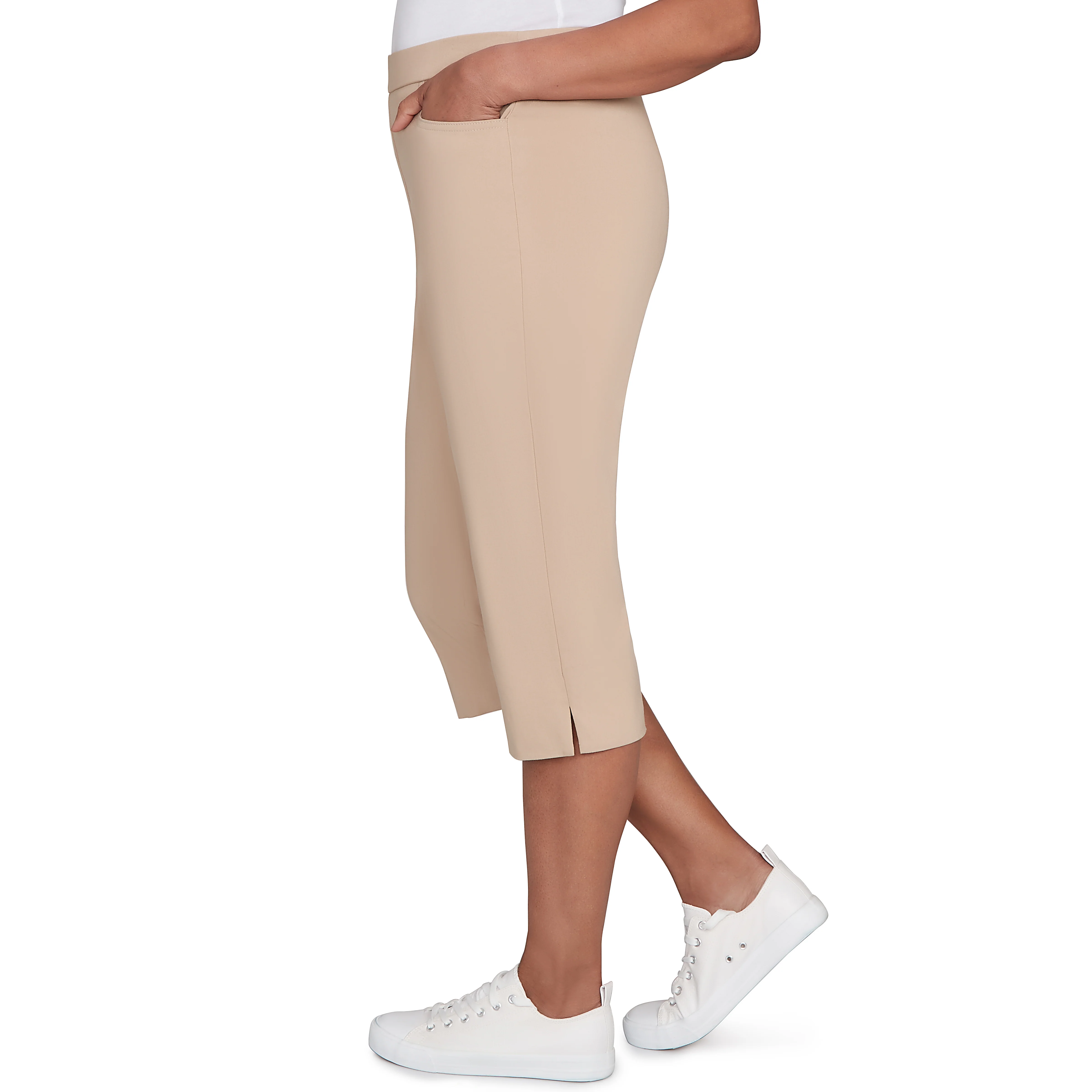 Alfred Dunner Women's Allure Stretch Clamdigger Pant - Image 22
