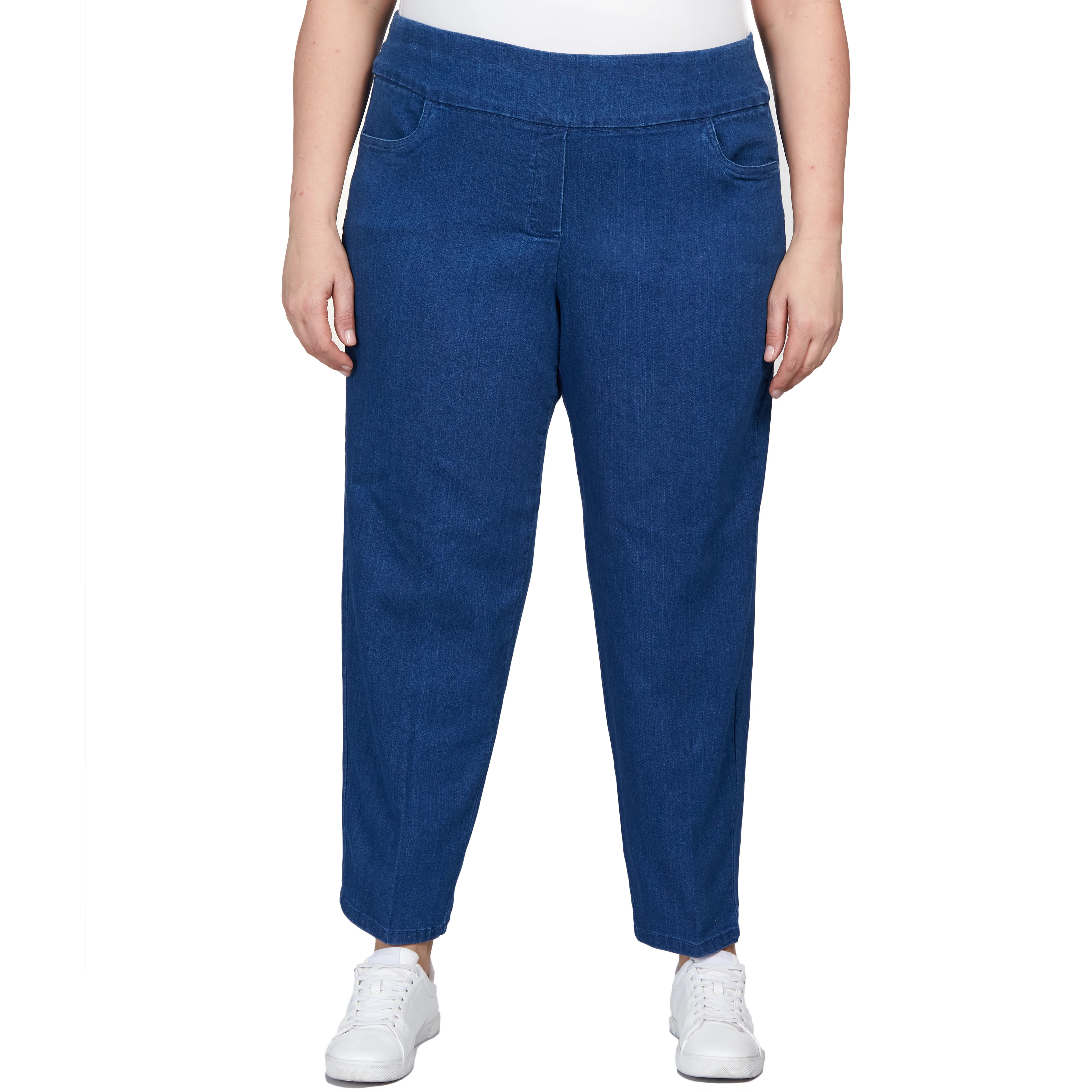Alfred Dunner Women's Super Stretch Mid- Rise Average Length Pant - Plus - Image 13