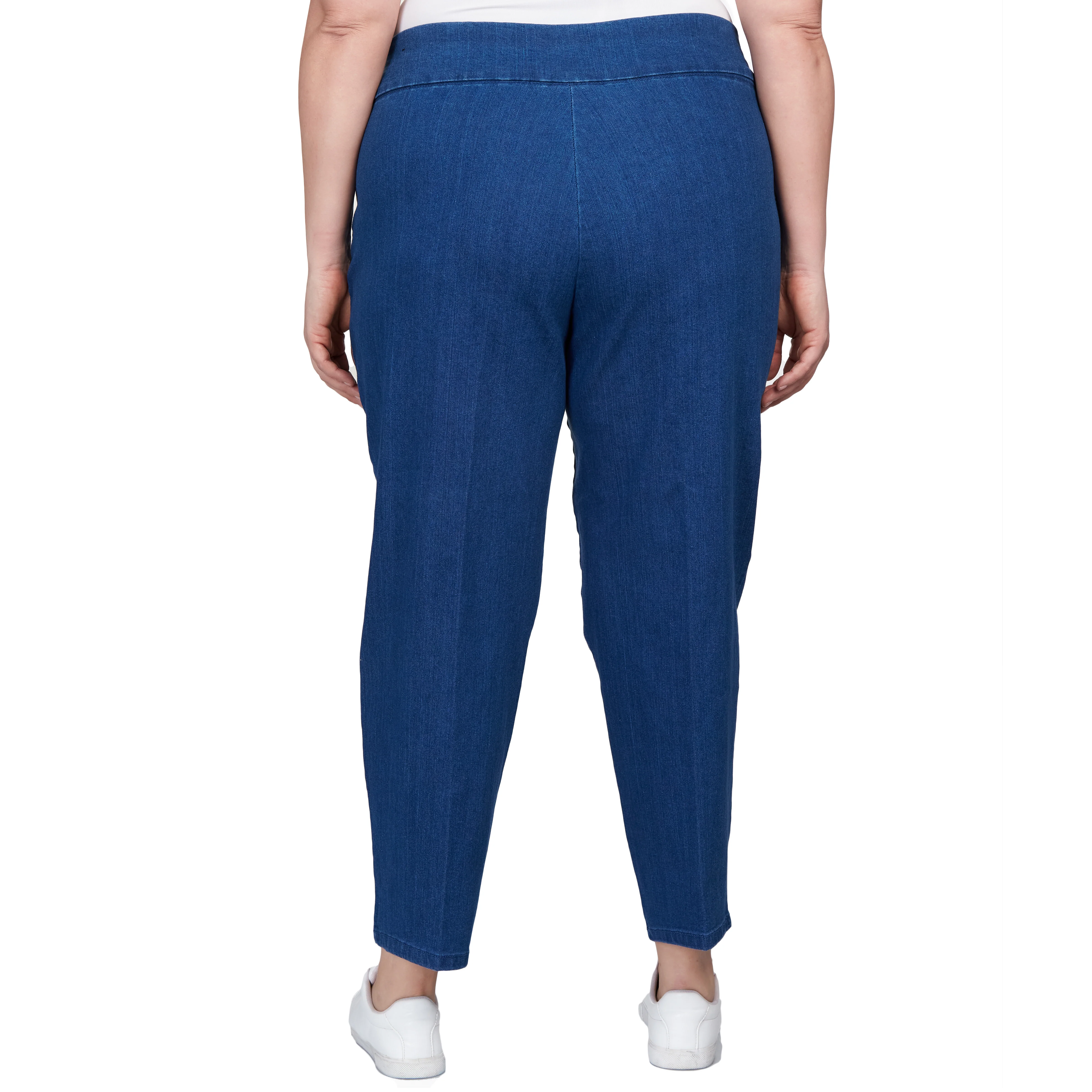 Alfred Dunner Women's Super Stretch Mid- Rise Average Length Pant - Plus - Image 14