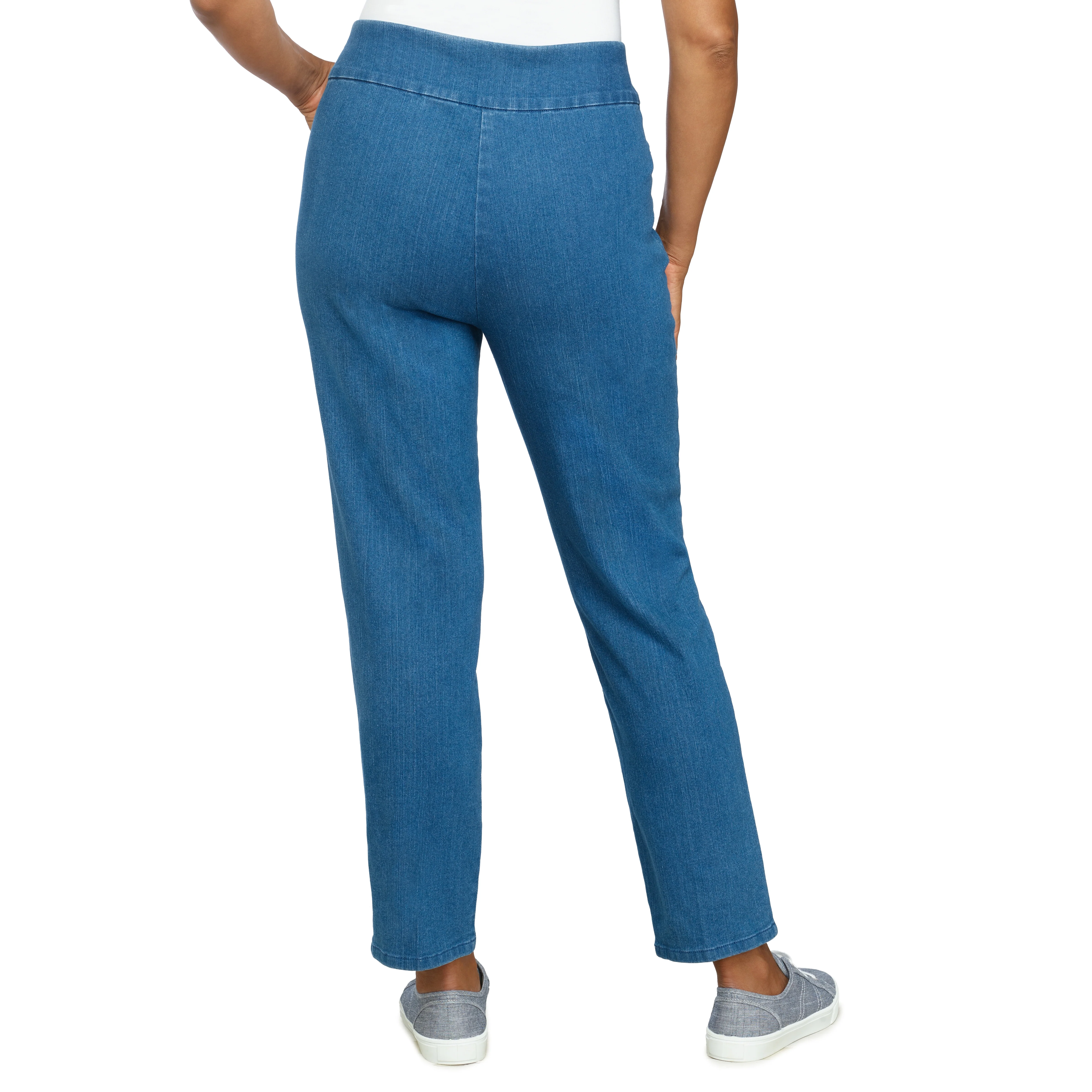 Alfred Dunner Women's Super Stretch Mid- Rise Short Length Pant - Image 14