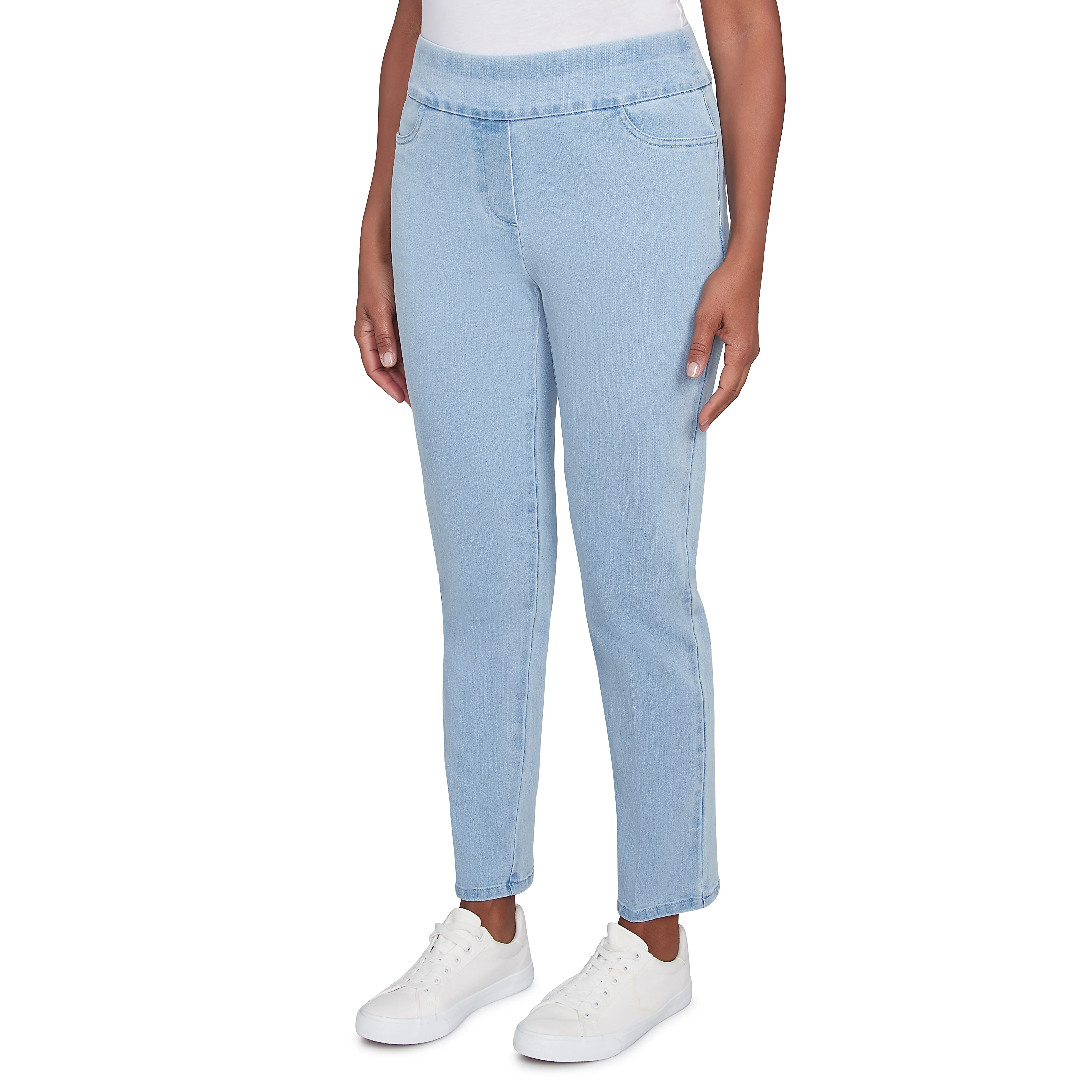 Alfred Dunner Women's Super Stretch Mid- Rise Short Length Pant - Image 9