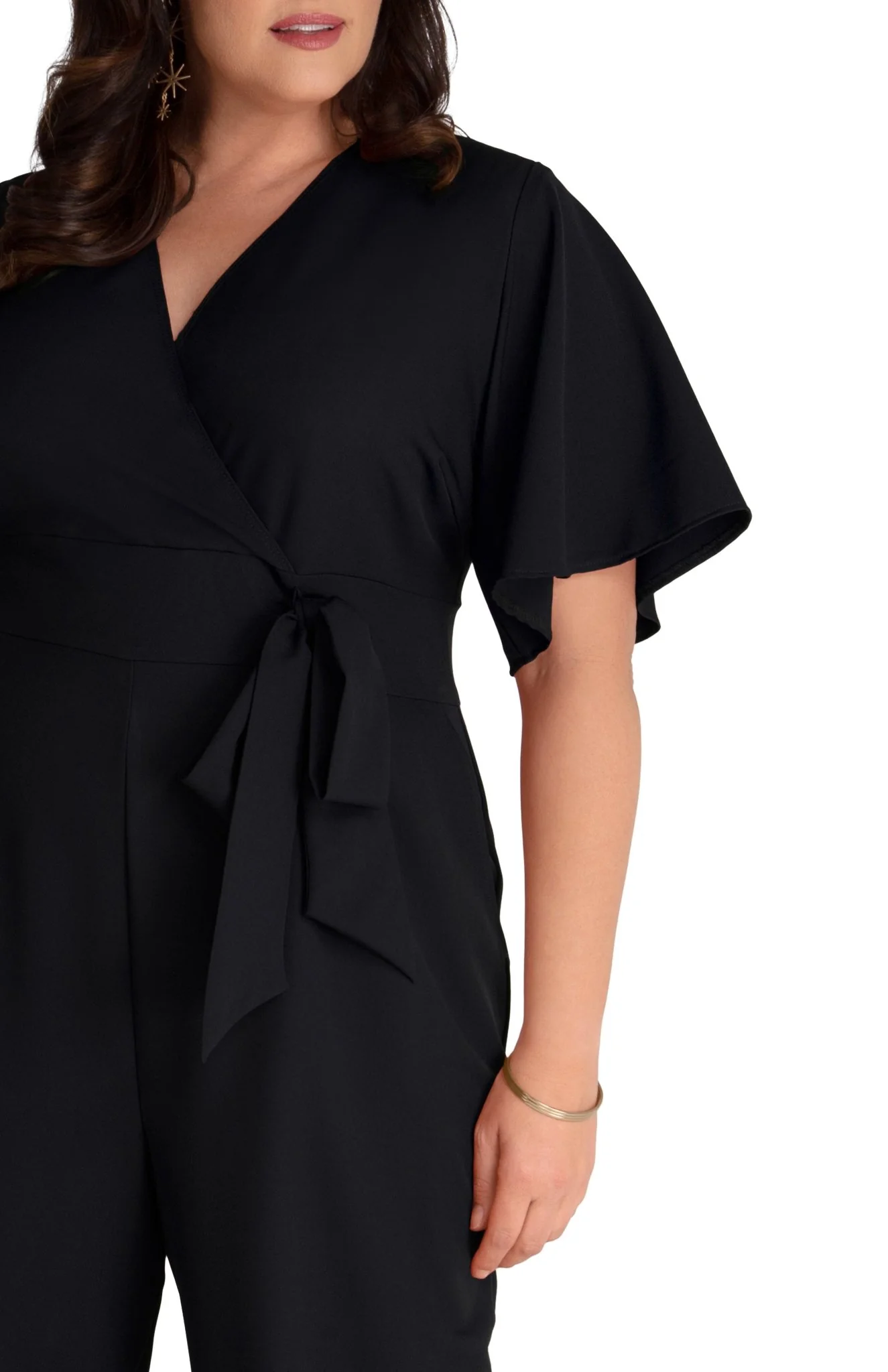 Charisma Crepe Jumpsuit - Plus - Image 3