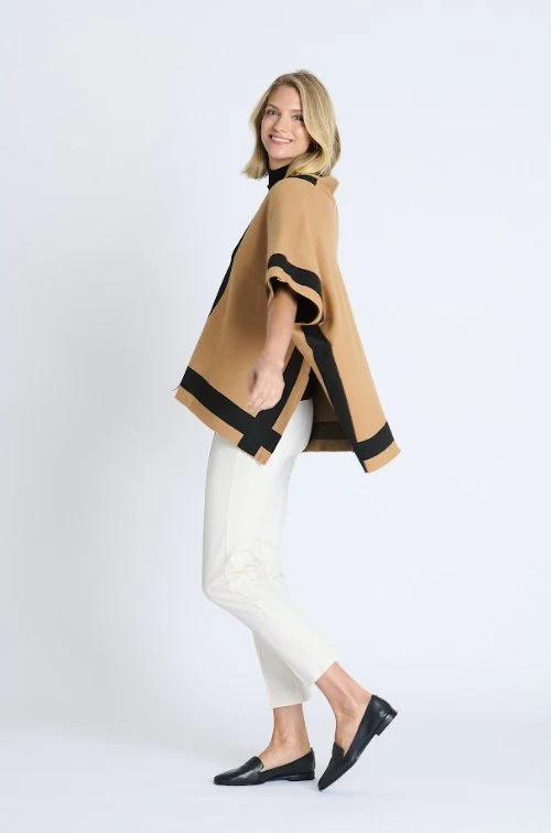Colorblock Poncho - Image 4