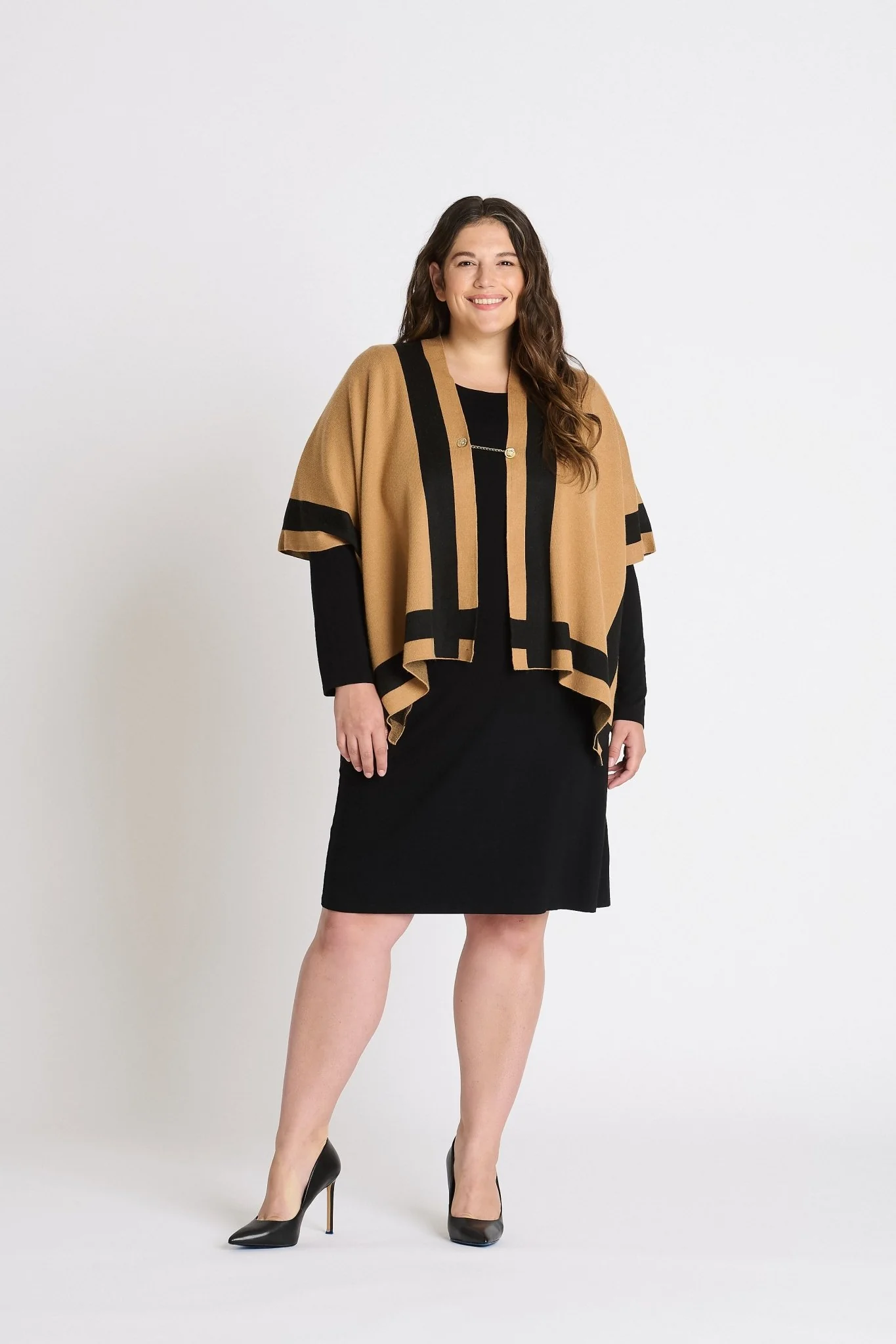Colorblock Poncho - Image 7