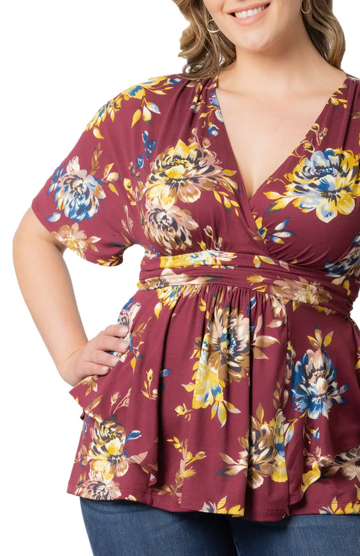 Encore Print Top - Plus - Image 10