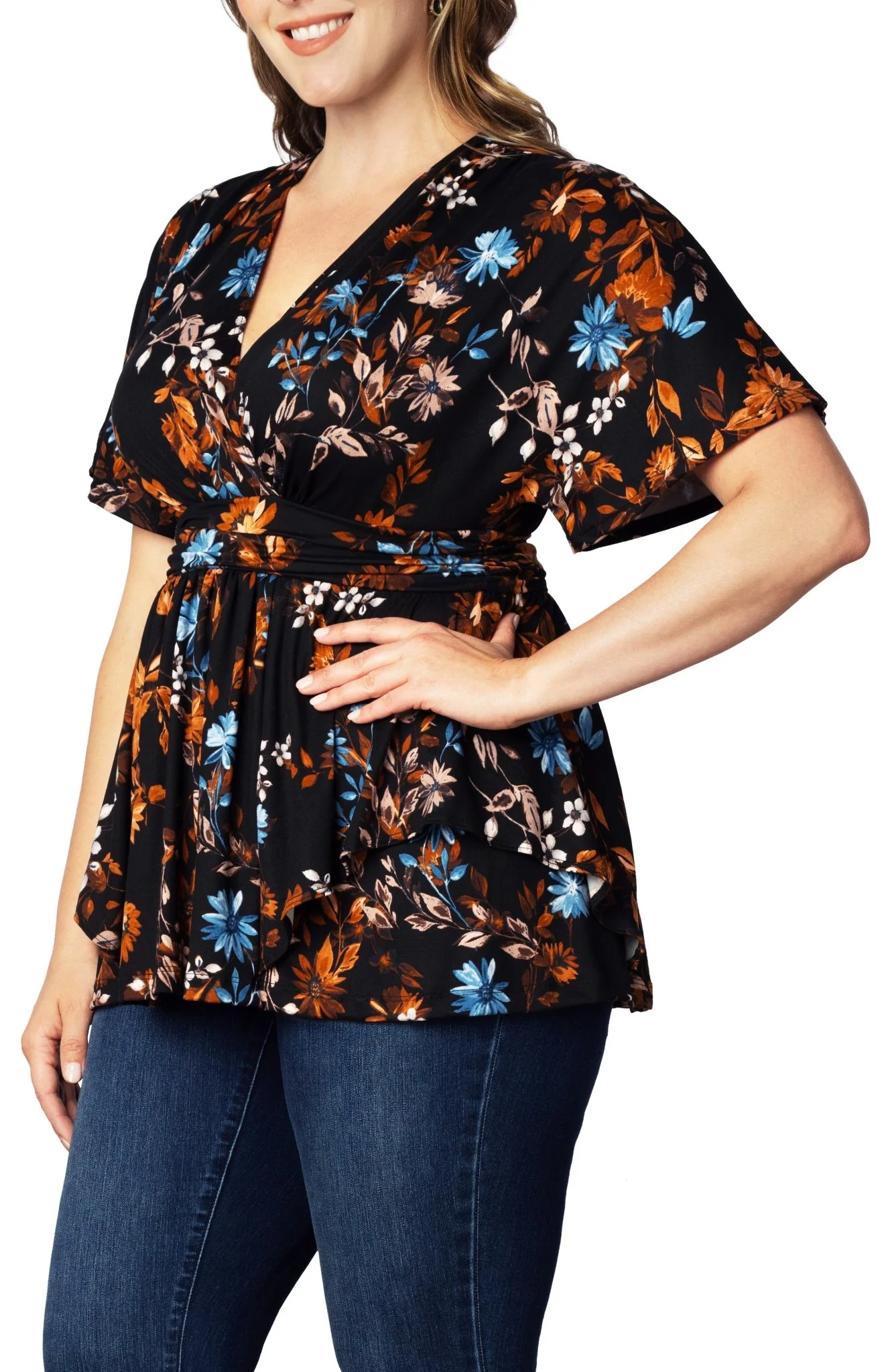 Encore Print Top - Plus - Image 14