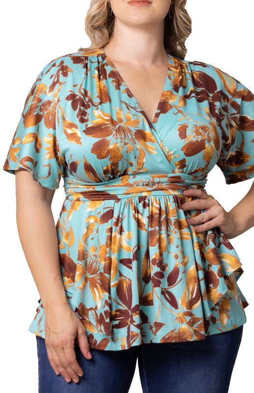 Encore Print Top - Plus - Image 18