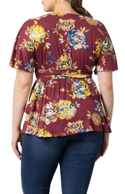 Encore Print Top - Plus - Image 9