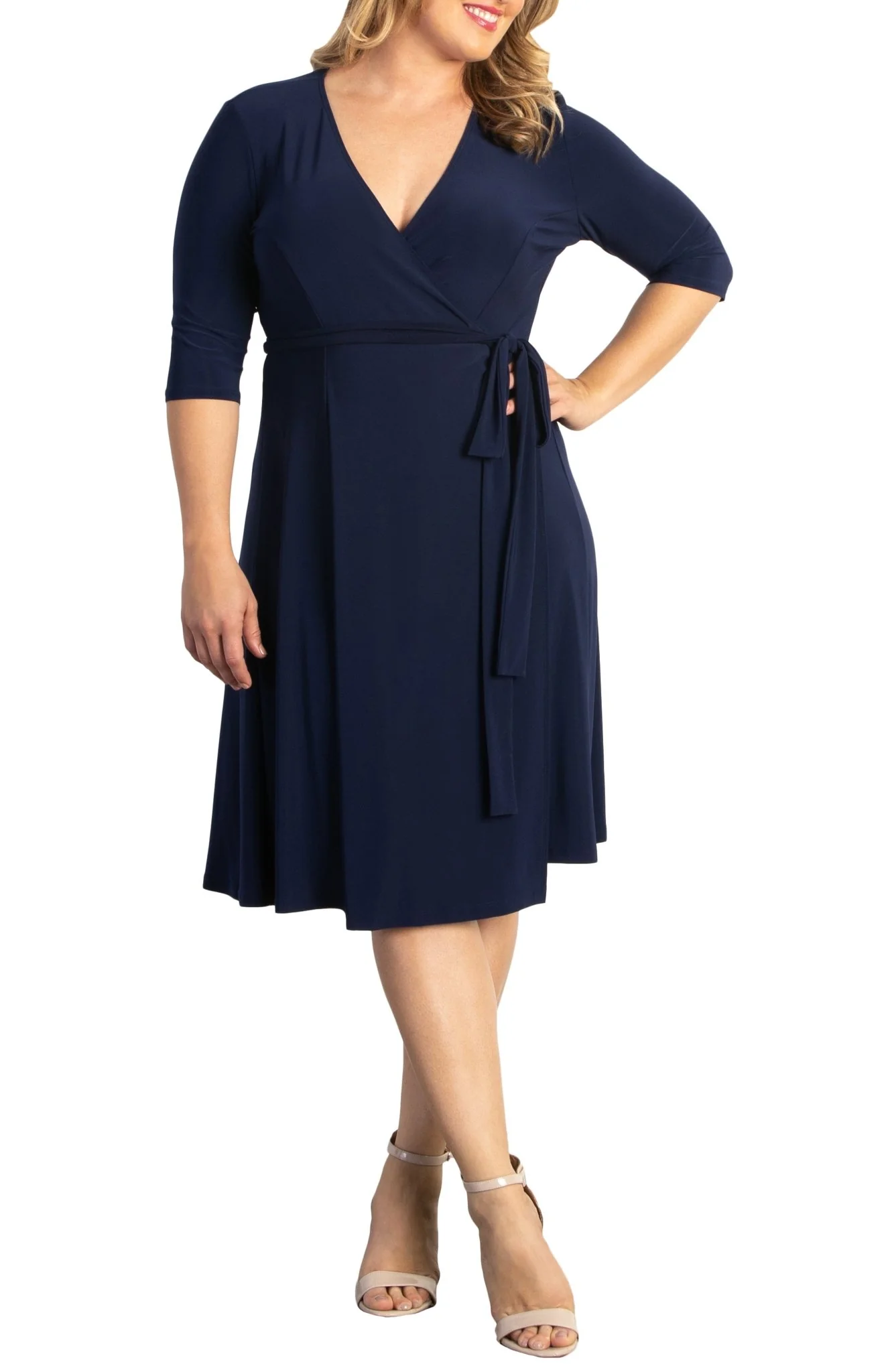 Essential Wrap Dress - Plus - Image 8