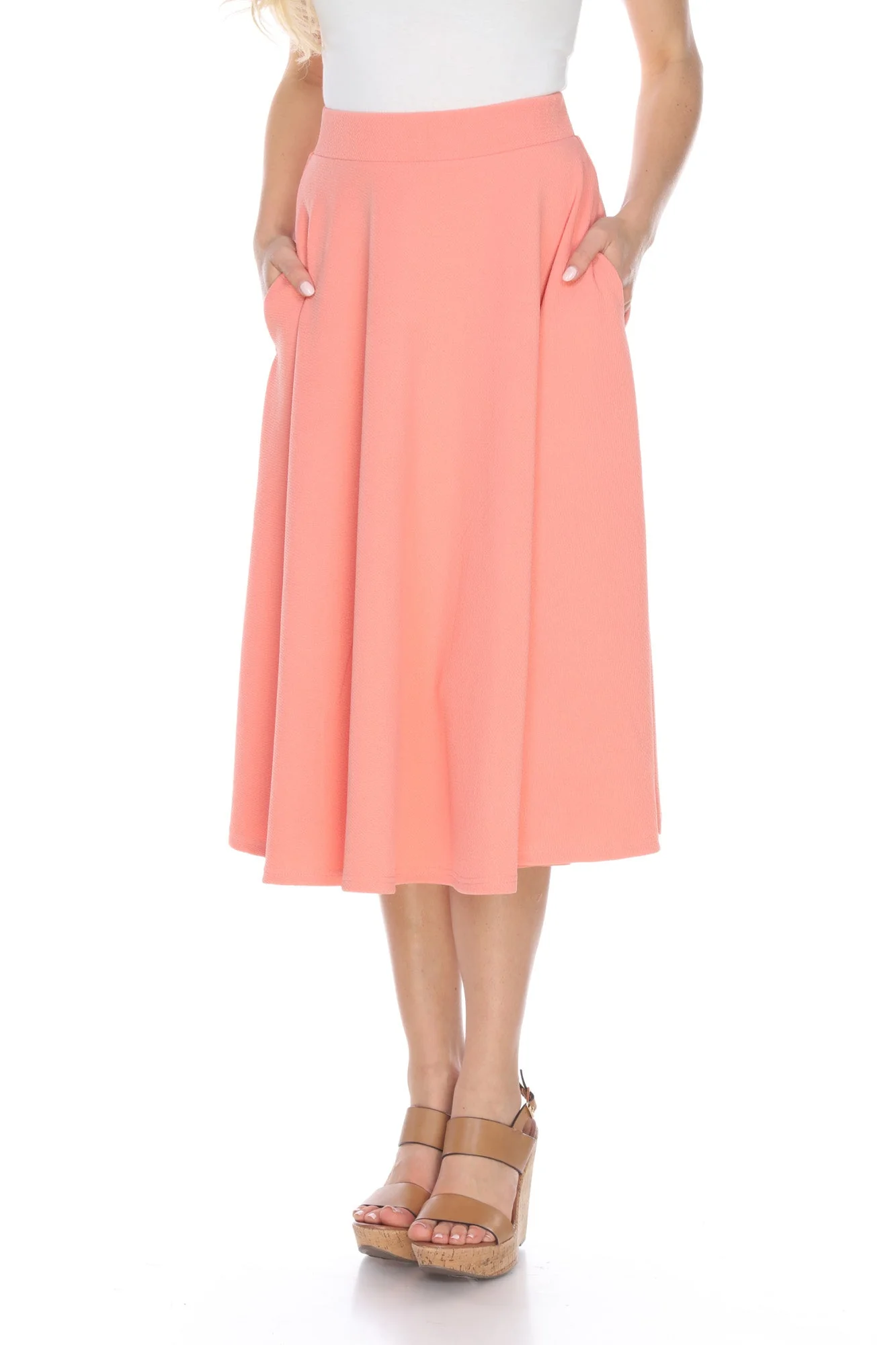 Tasmin Flare Midi Skirts - Image 19