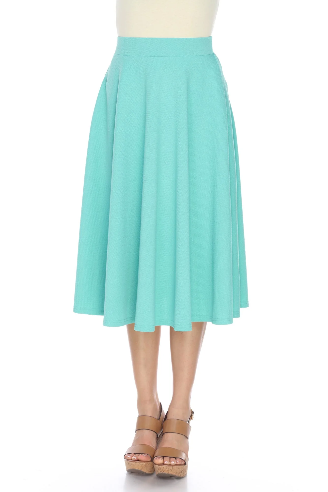 Tasmin Flare Midi Skirts - Image 38