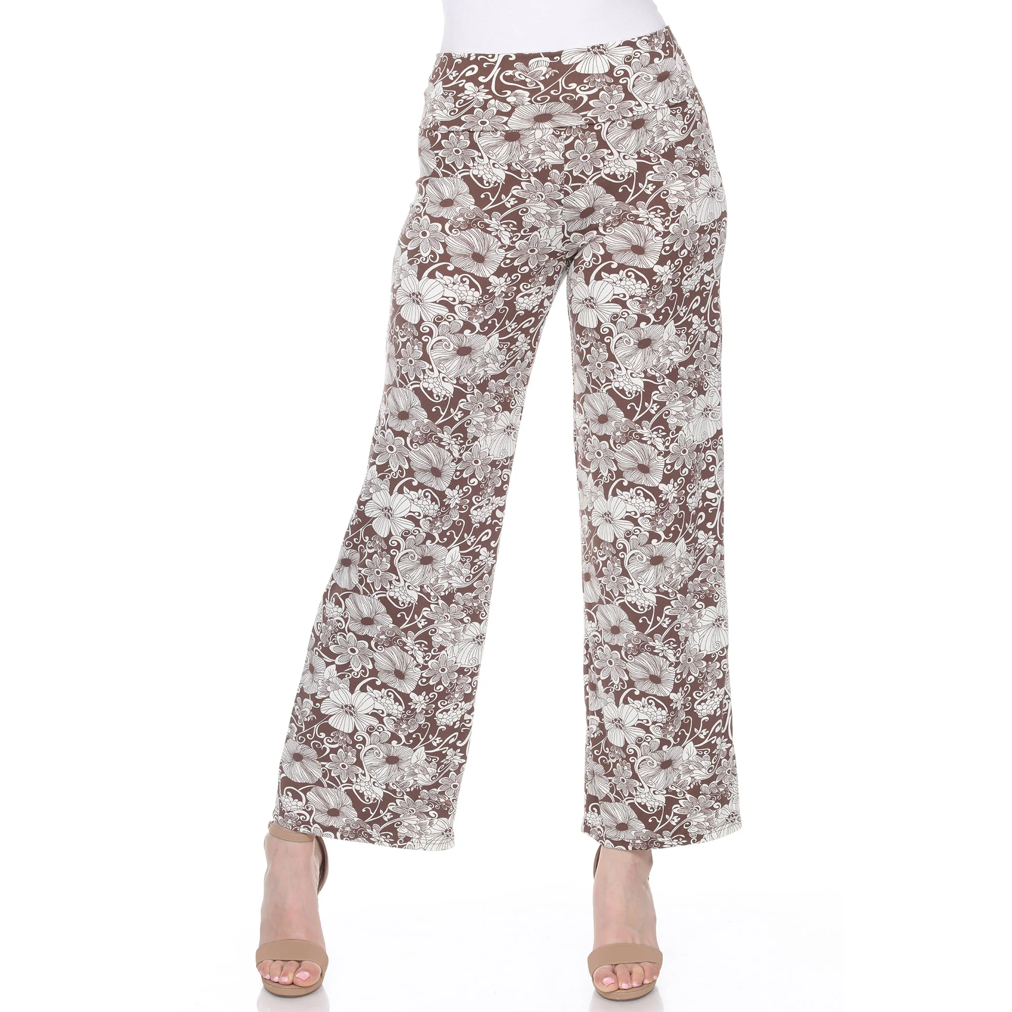 Floral Paisley Palazzo Pants - Image 12
