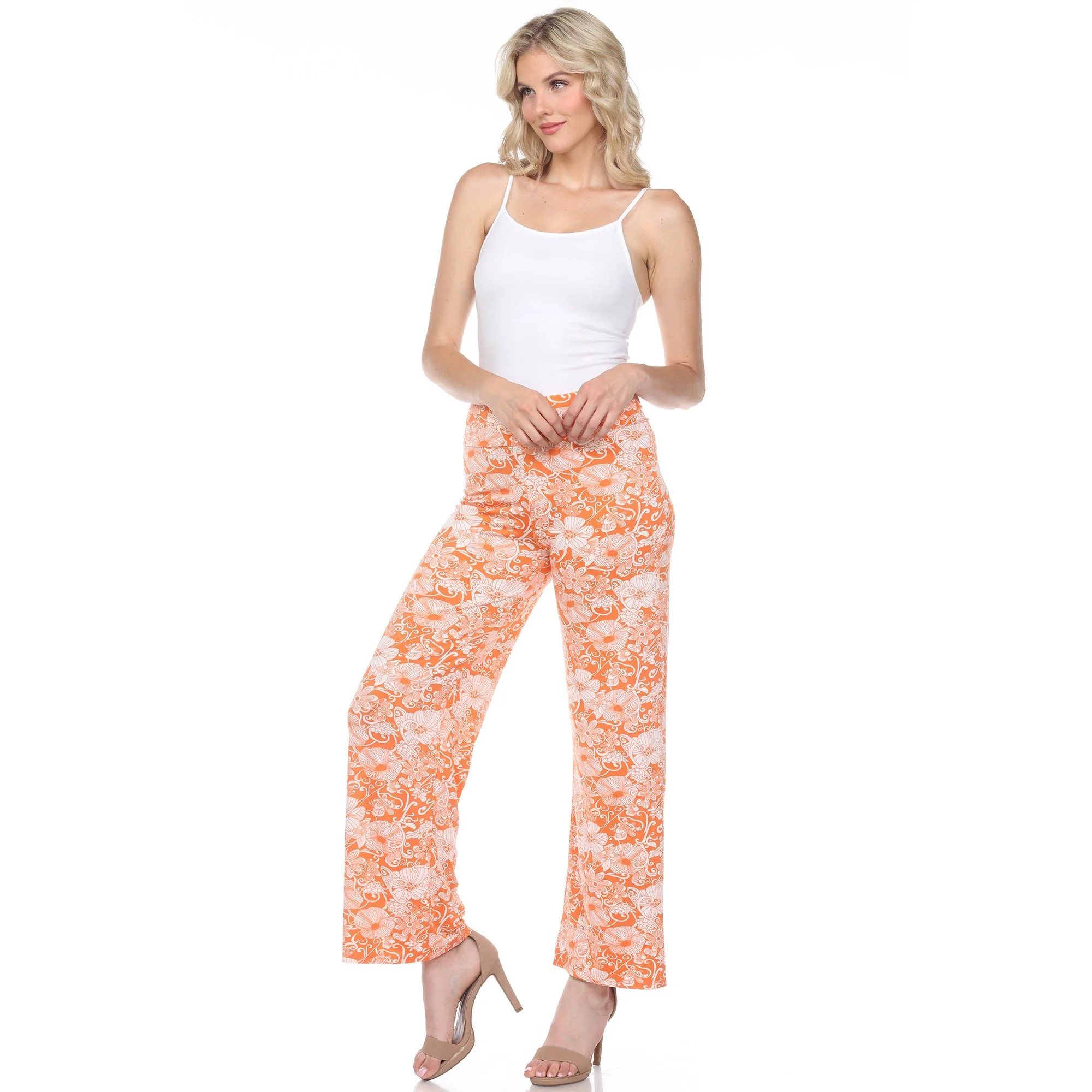 Floral Paisley Palazzo Pants - Image 15