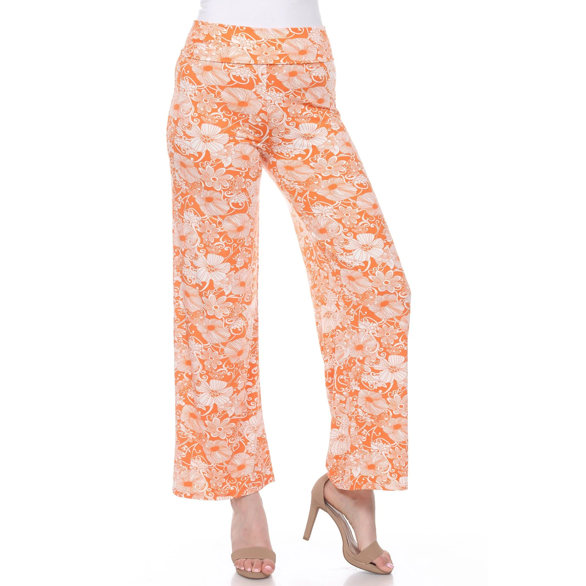Floral Paisley Palazzo Pants - Image 16
