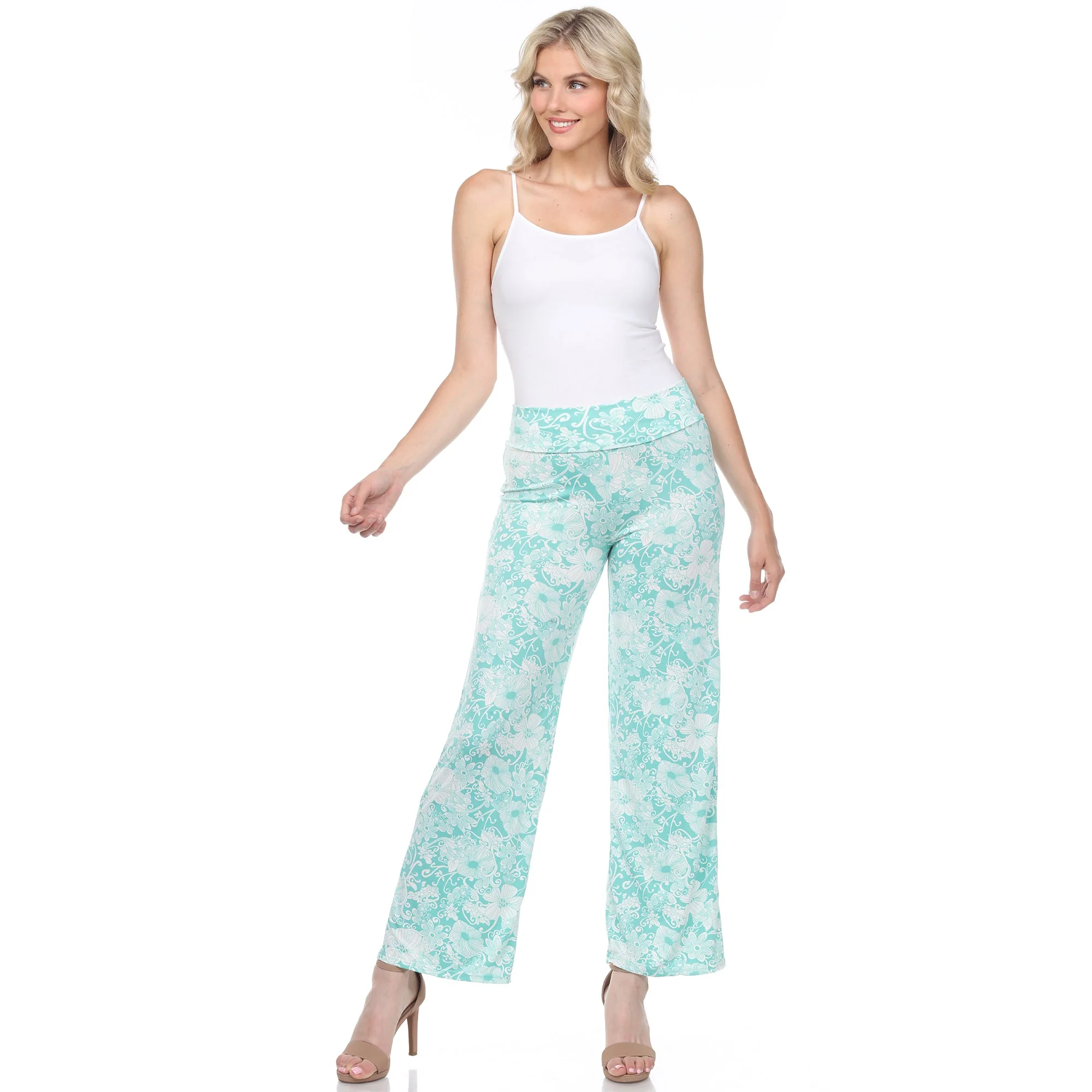Floral Paisley Palazzo Pants - Image 25
