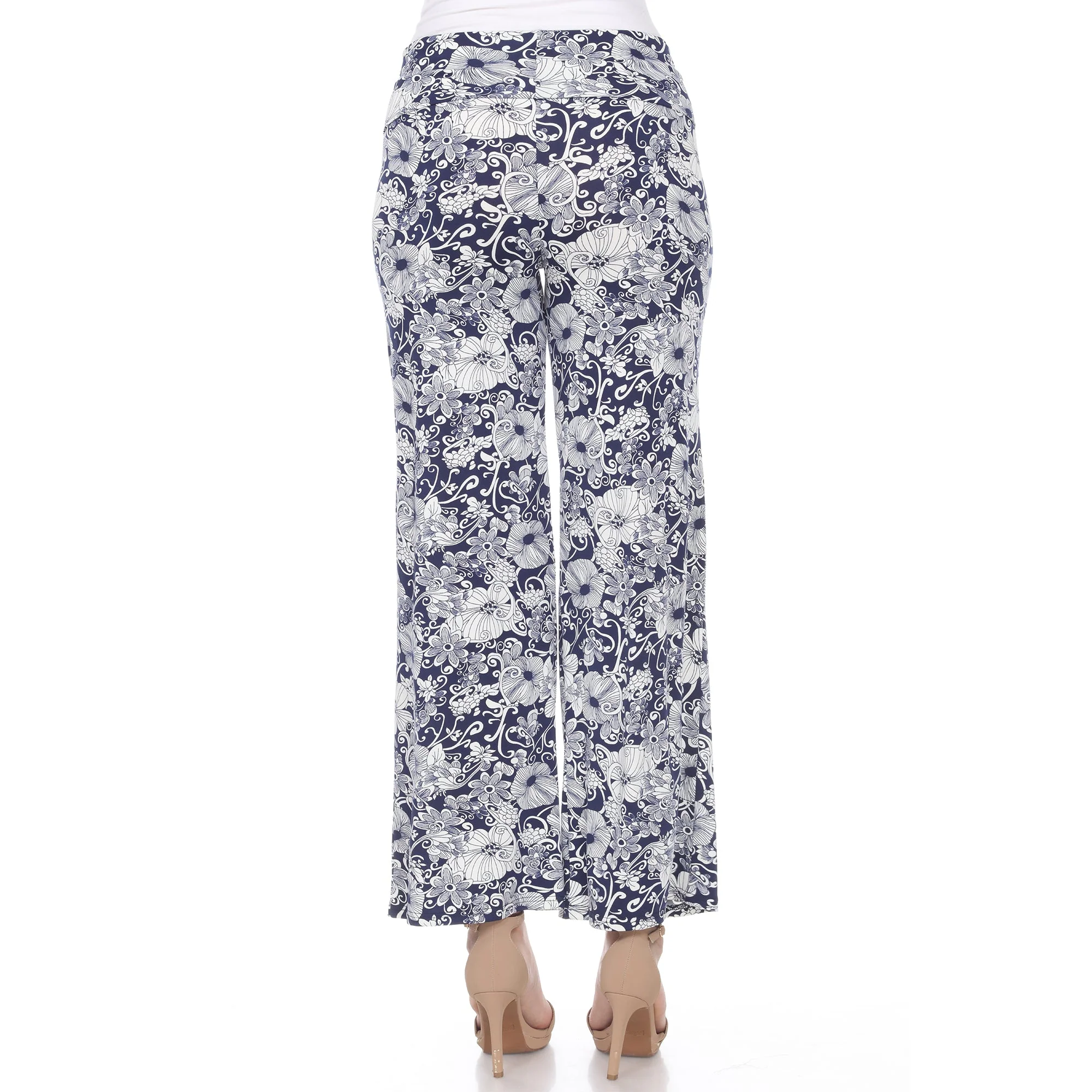 Floral Paisley Palazzo Pants - Image 4