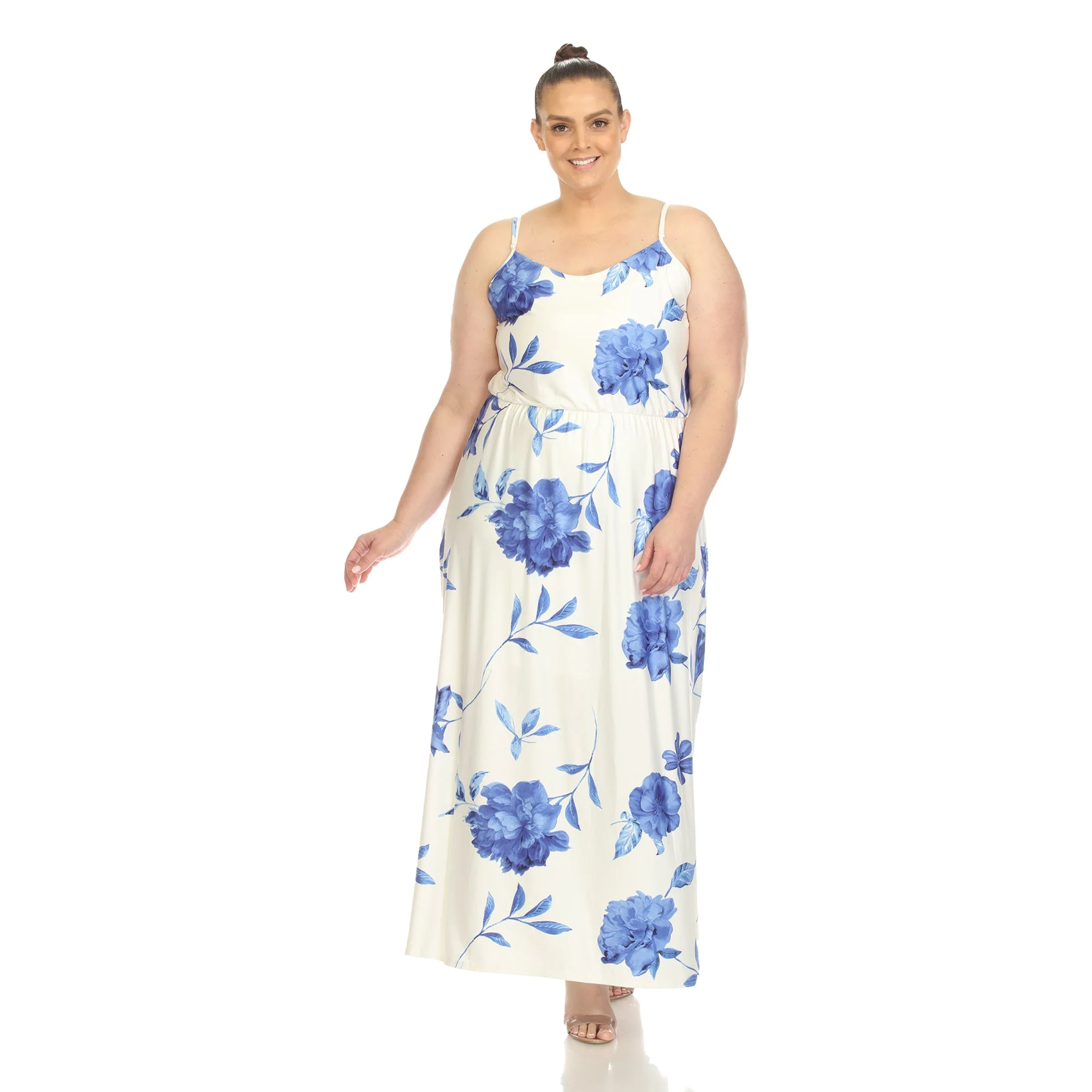 Floral Strap Maxi Dress - Plus - Image 13