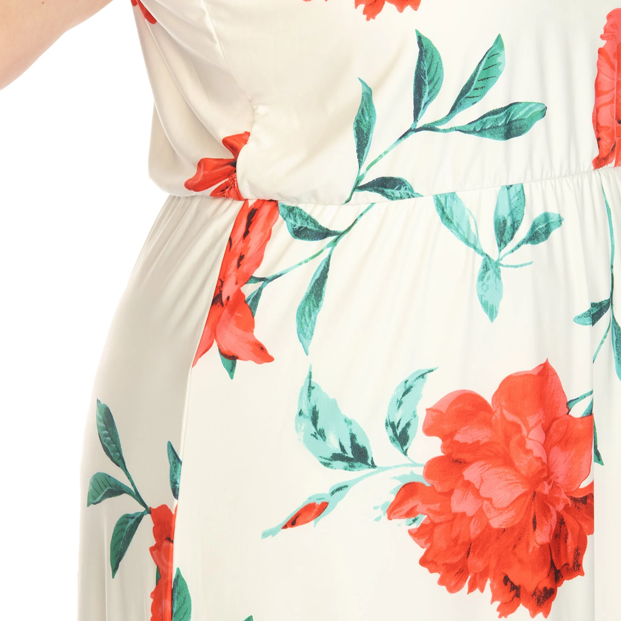 Floral Strap Maxi Dress - Plus - Image 8