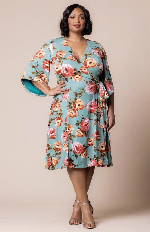 Gemini Wrap Dress - Plus - Image 9