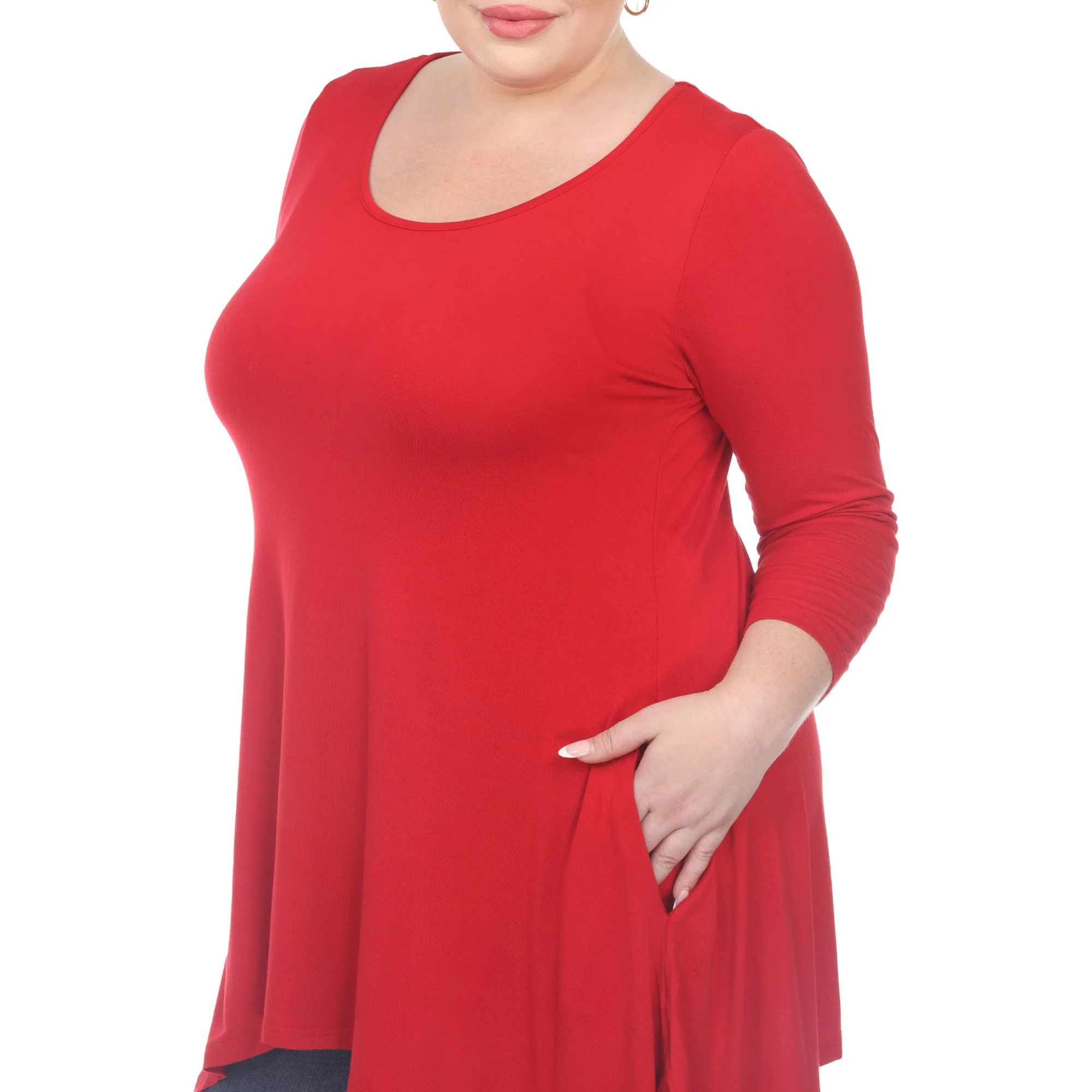 Makayla Tunic Top - Plus - Image 30