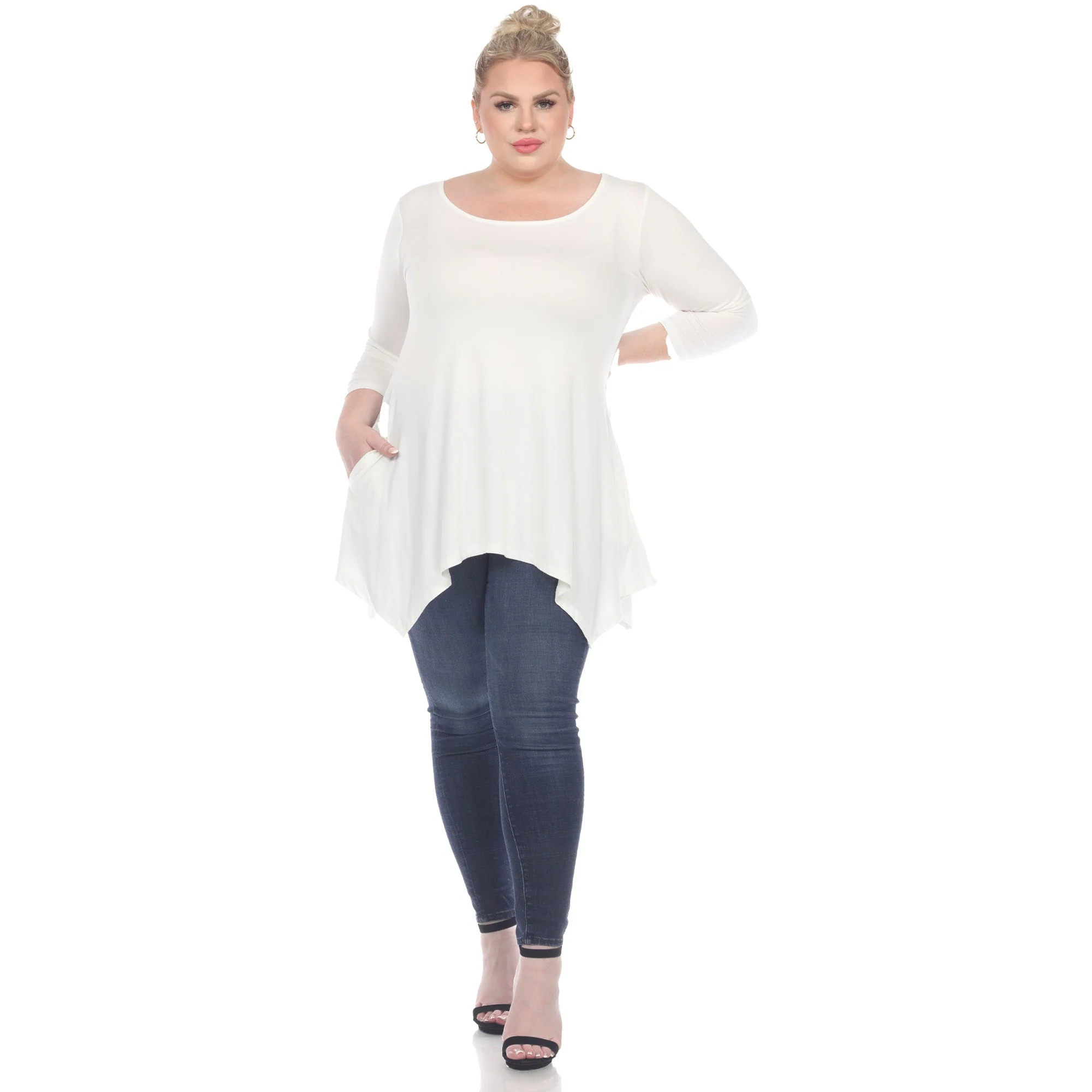 Makayla Tunic Top - Plus - Image 39