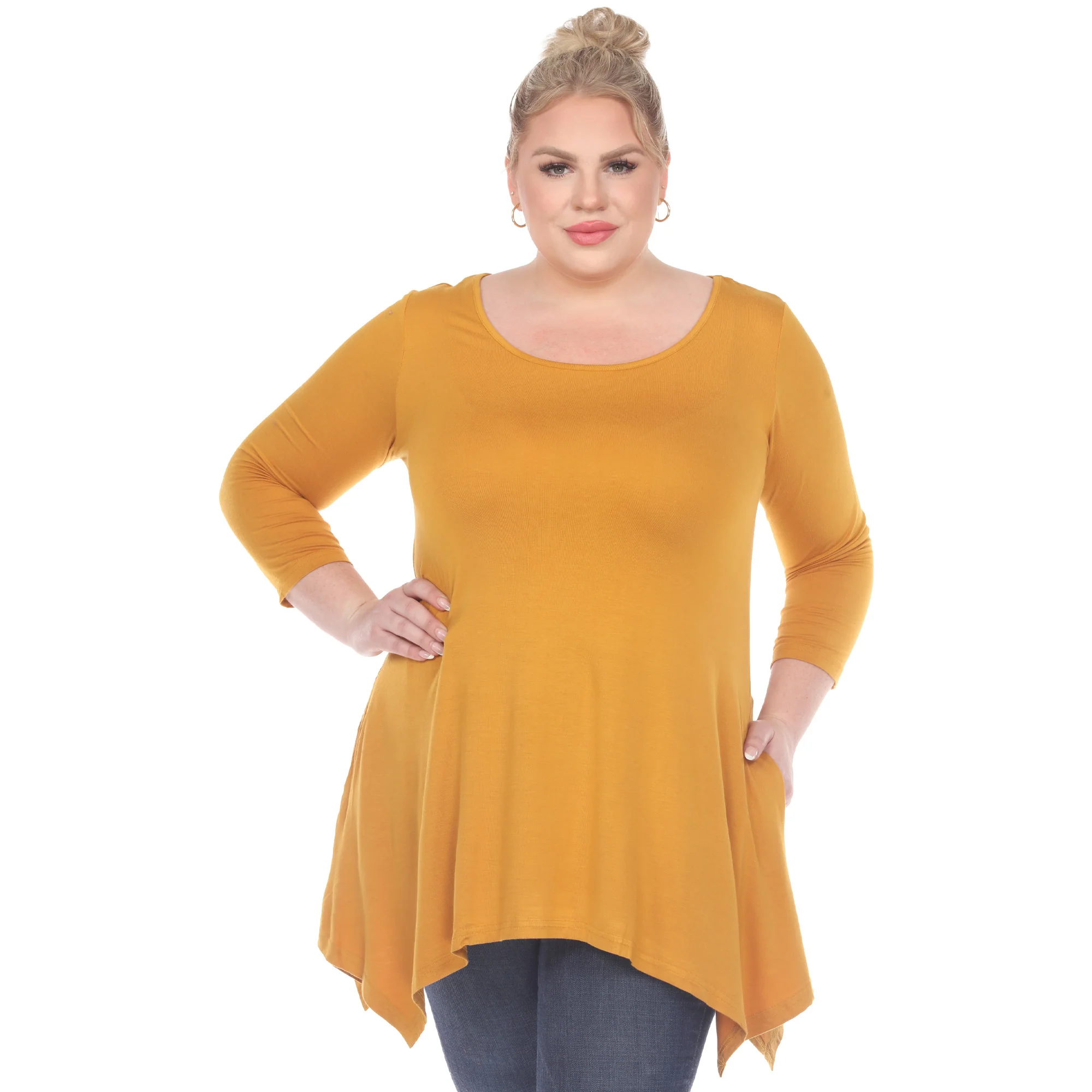 Makayla Tunic Top - Plus - Image 46